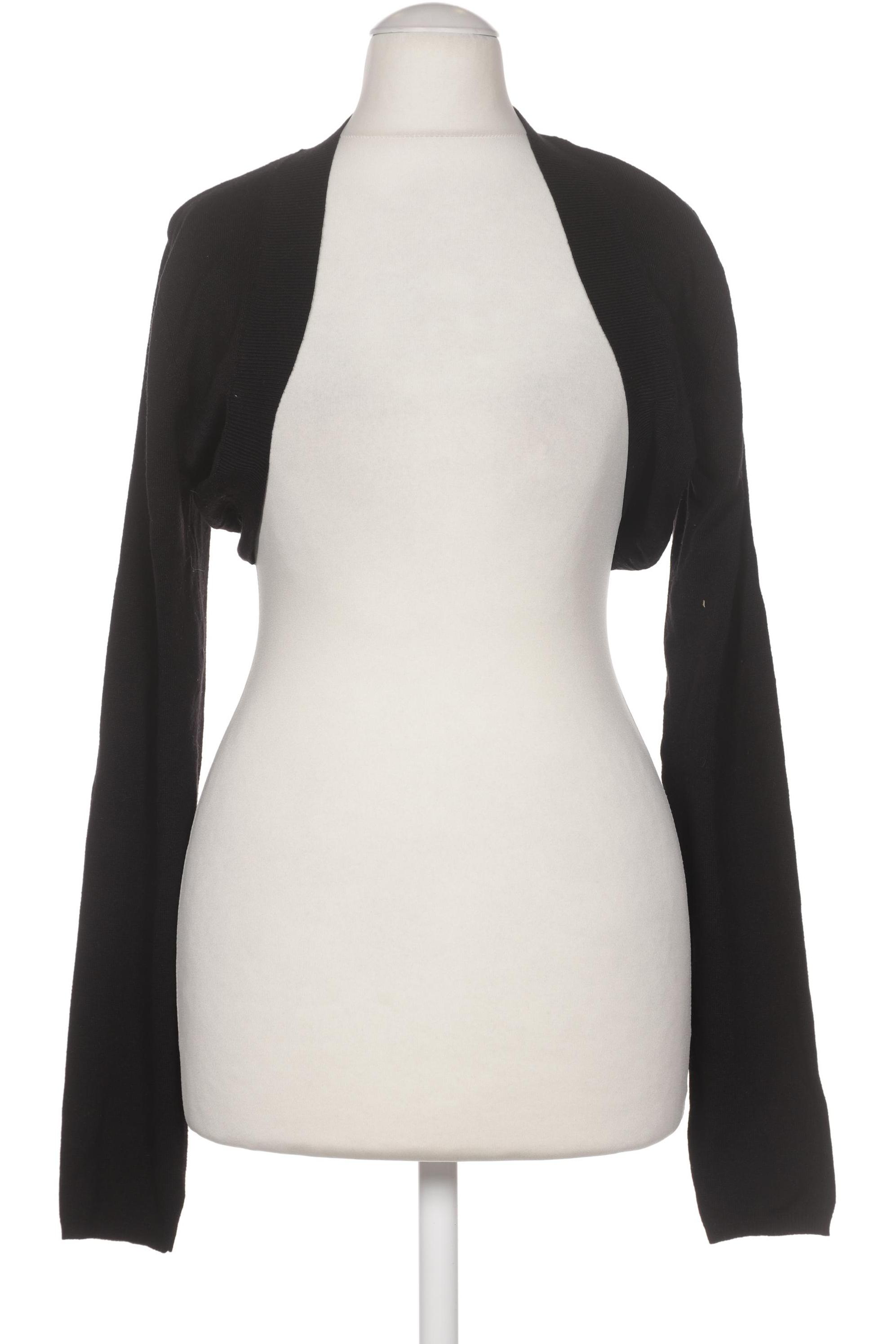 

Hallhuber Damen Strickjacke, schwarz, Gr. 38