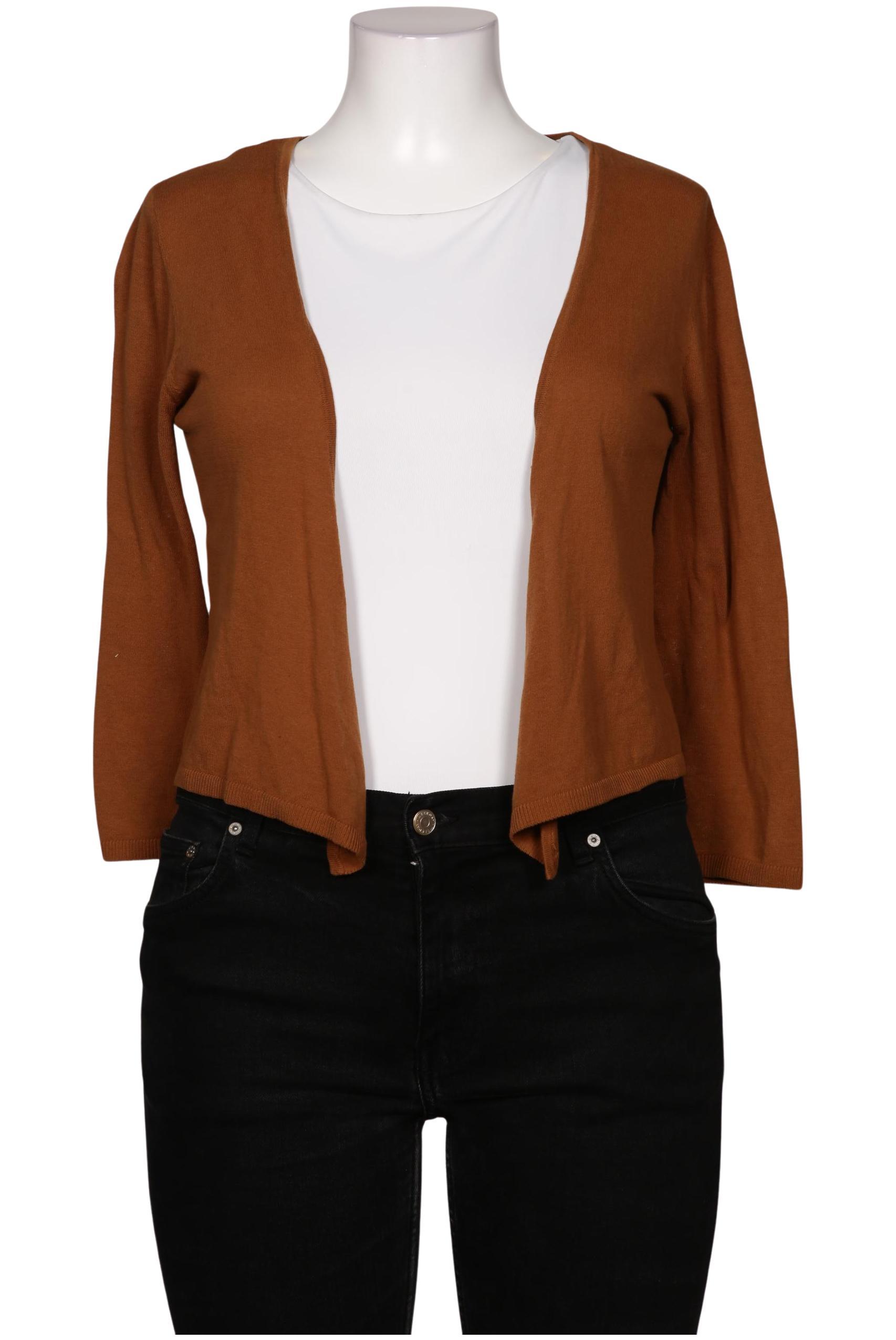 

Hallhuber Damen Strickjacke, braun, Gr. 44
