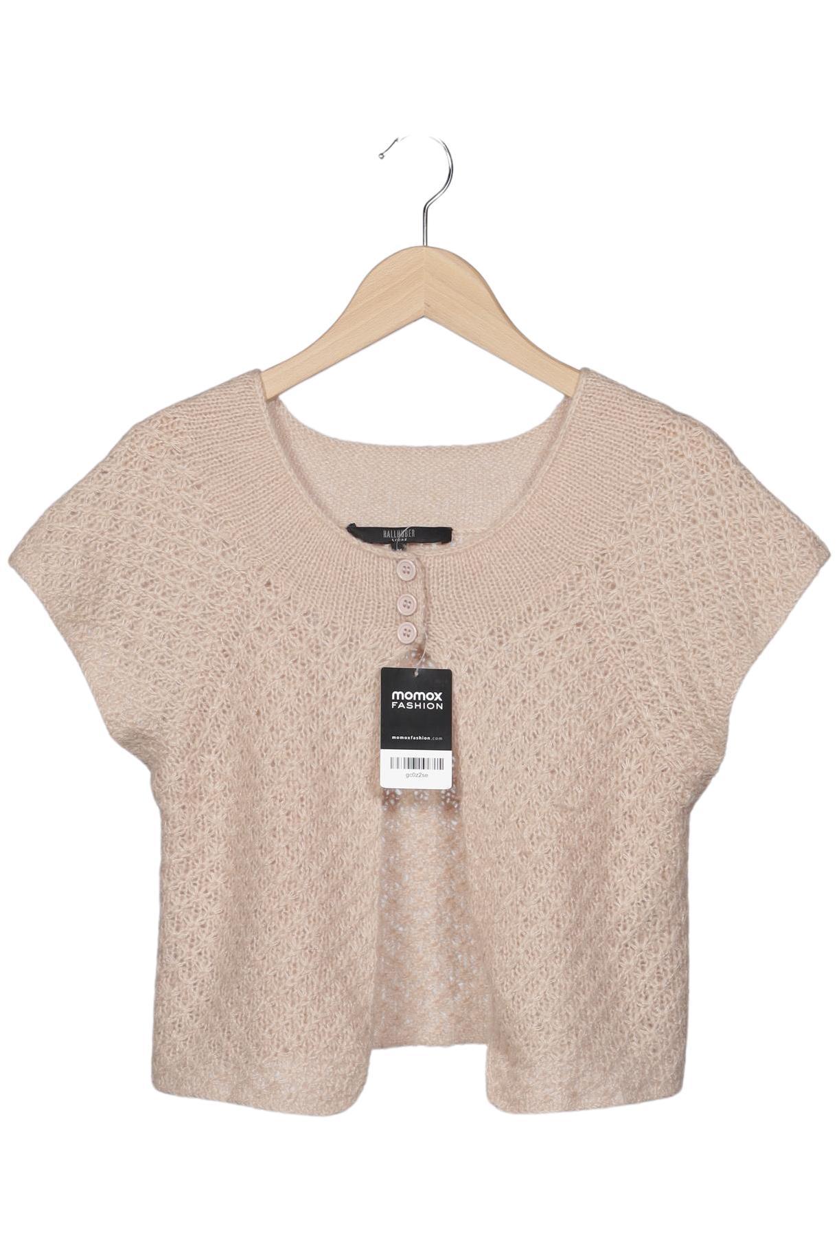 

Hallhuber Damen Strickjacke, beige, Gr. 38