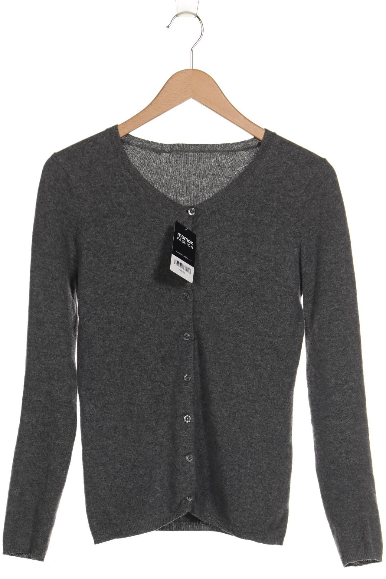 

Hallhuber Damen Strickjacke, grau, Gr. 36