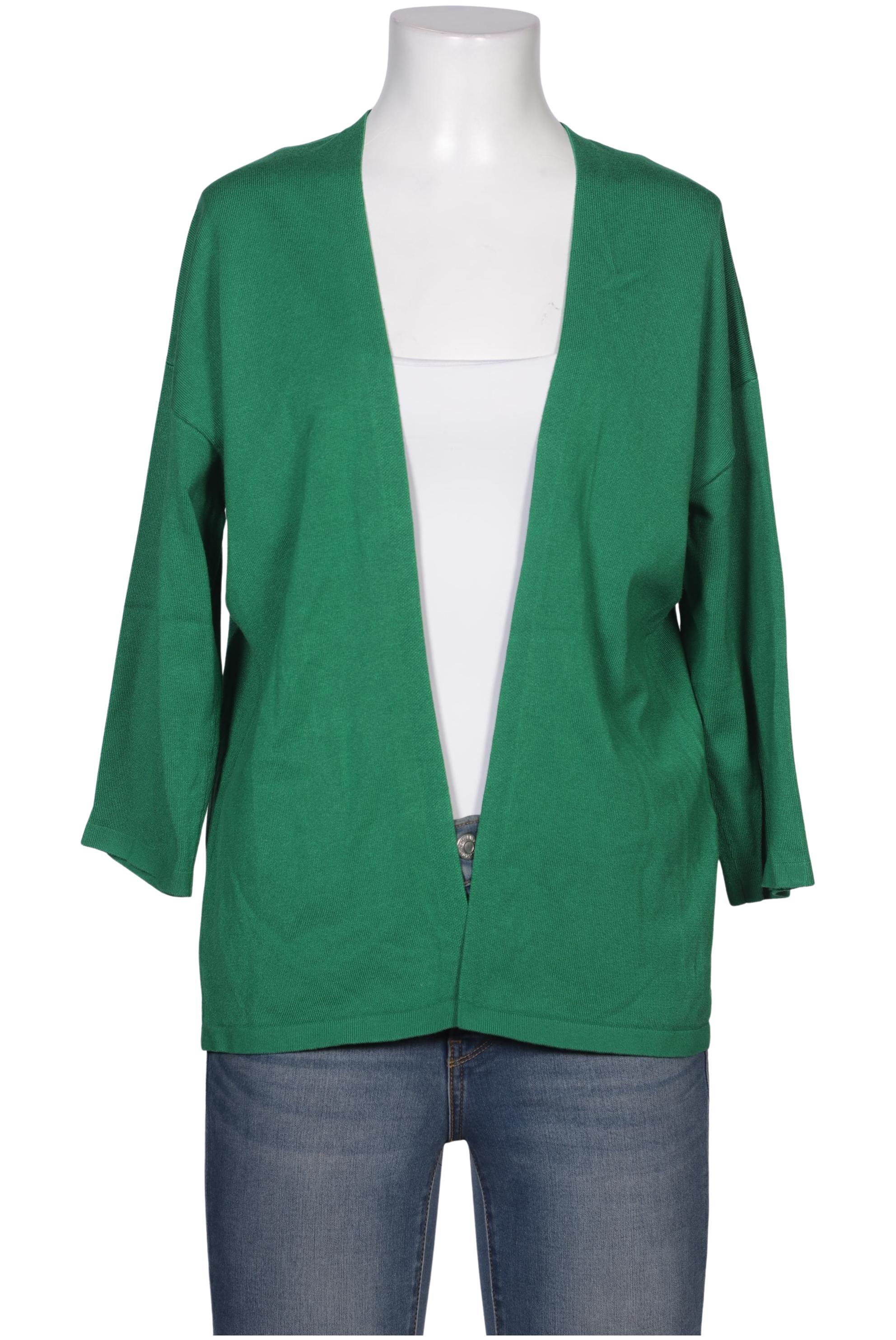 

Hallhuber Damen Strickjacke, grün, Gr. 38