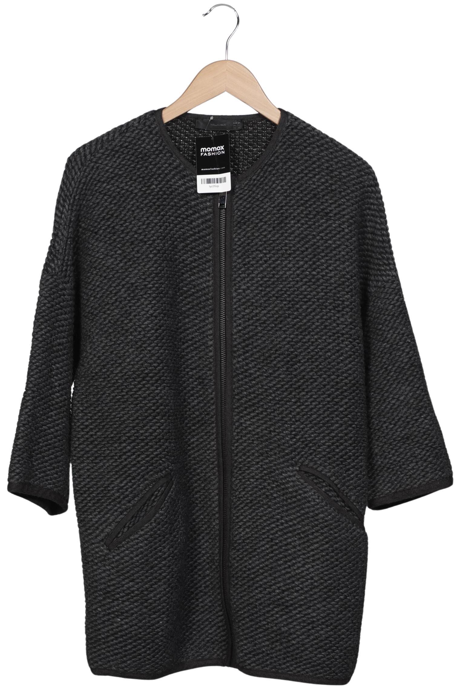 

Hallhuber Damen Strickjacke, grau, Gr. 40