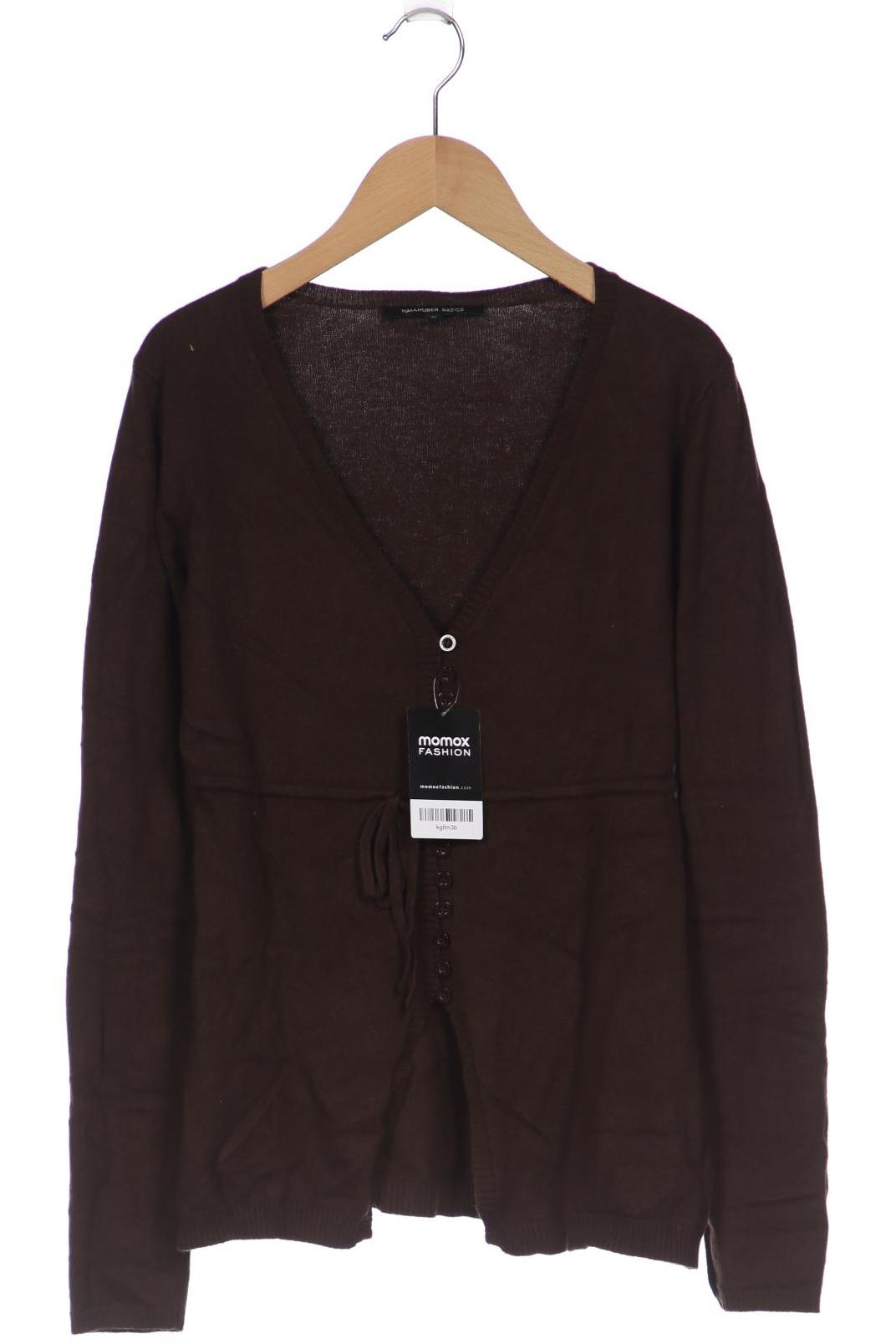 

Hallhuber Damen Strickjacke, braun, Gr. 38