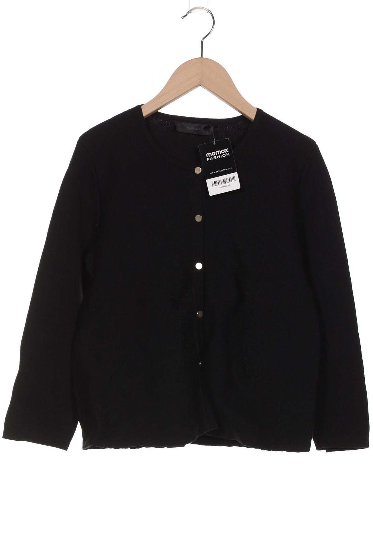 

Hallhuber Damen Strickjacke, schwarz, Gr. 36