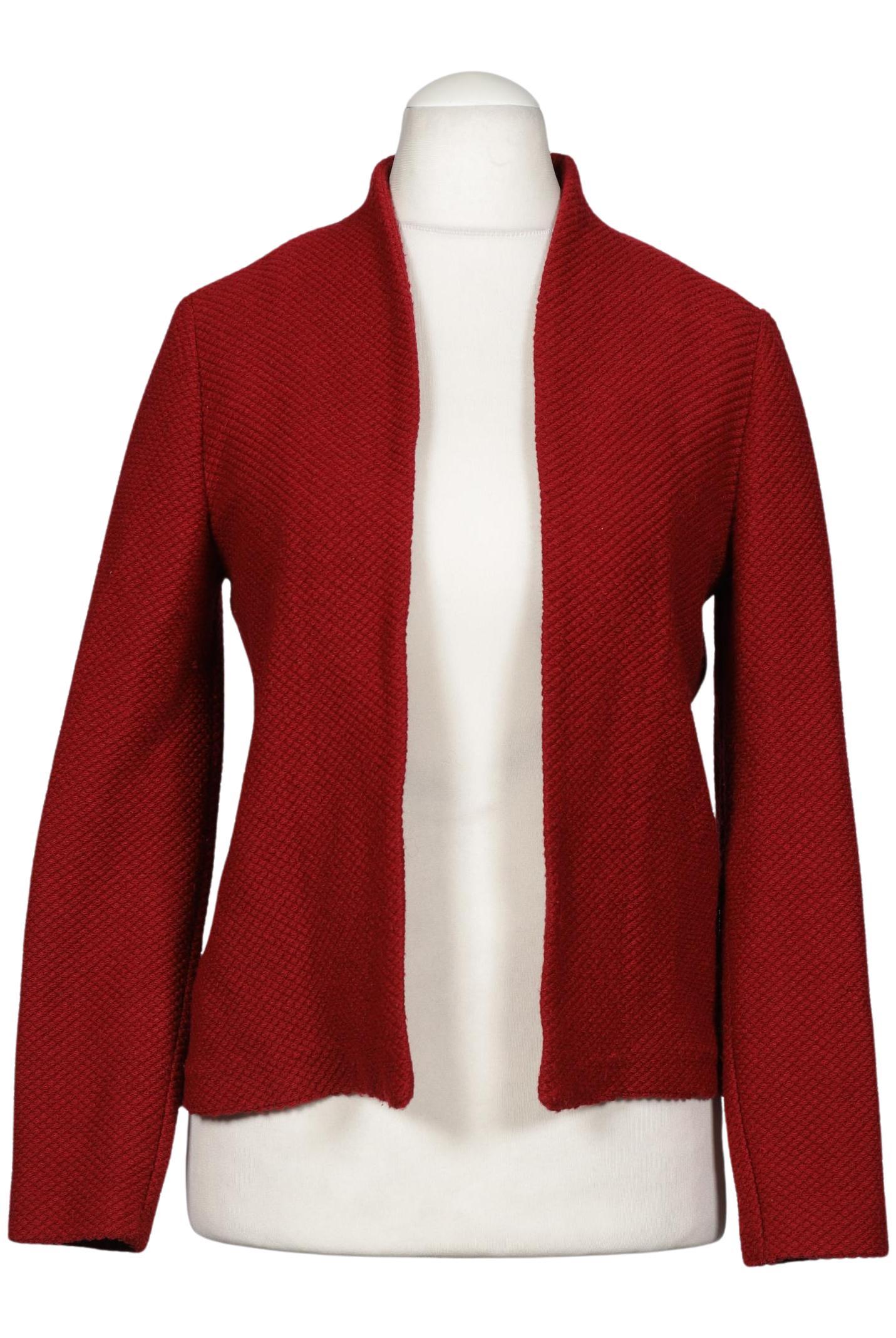 

Hallhuber Damen Strickjacke, rot, Gr. 36
