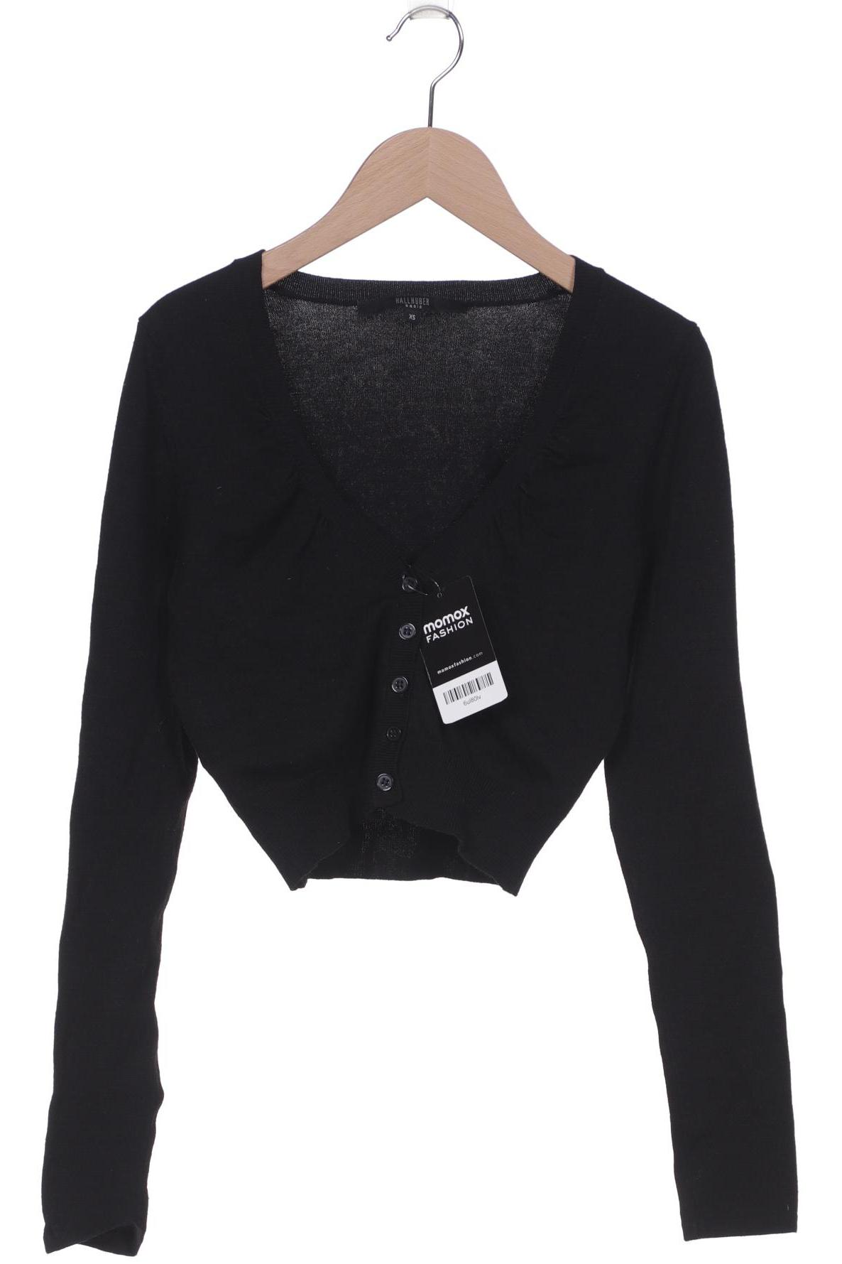 

Hallhuber Damen Strickjacke, schwarz, Gr. 34