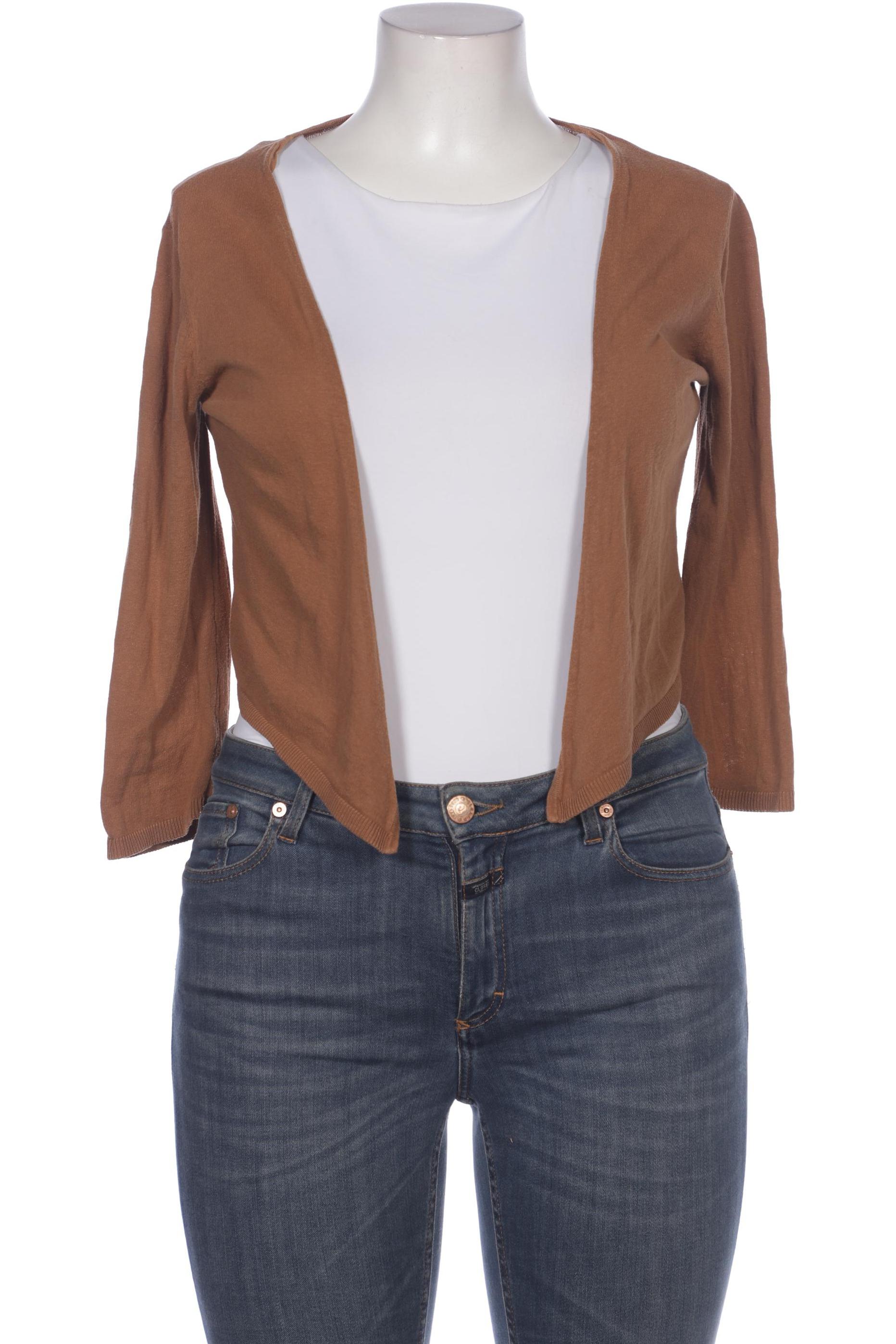 

Hallhuber Damen Strickjacke, braun, Gr. 44