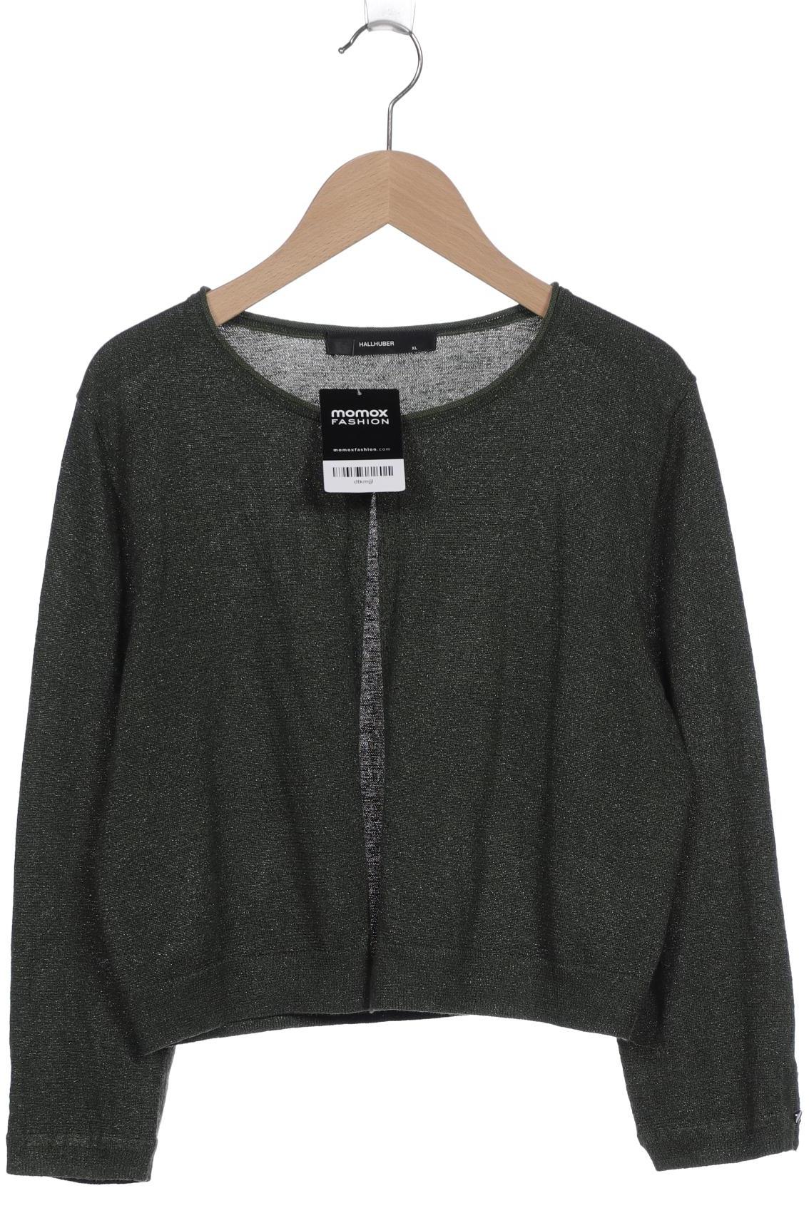 

Hallhuber Damen Strickjacke, grün, Gr. 44