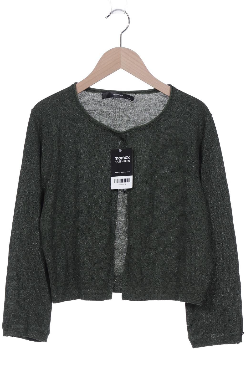 

Hallhuber Damen Strickjacke, grün, Gr. 46
