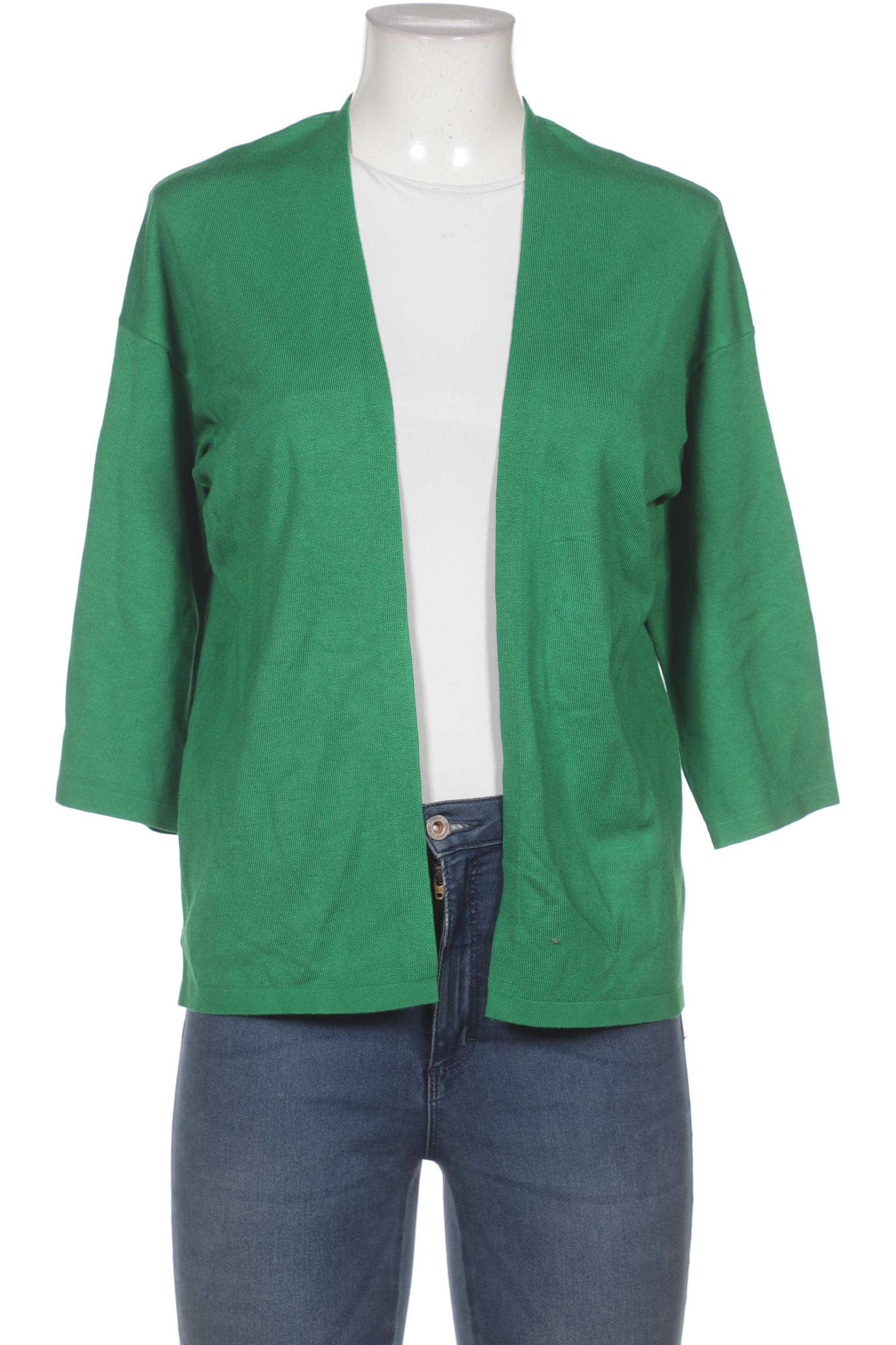 

Hallhuber Damen Strickjacke, grün, Gr. 38