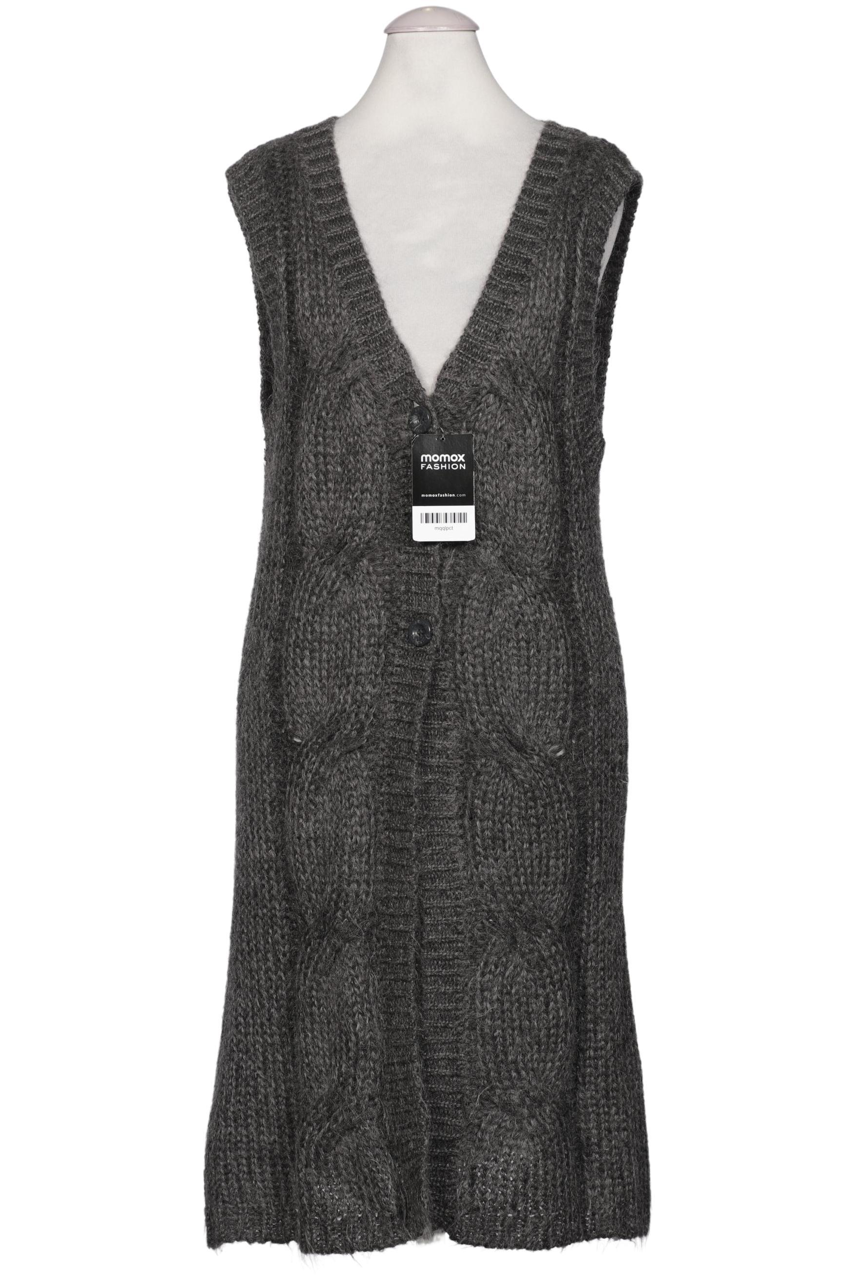 

Hallhuber Damen Strickjacke, grau, Gr. 38