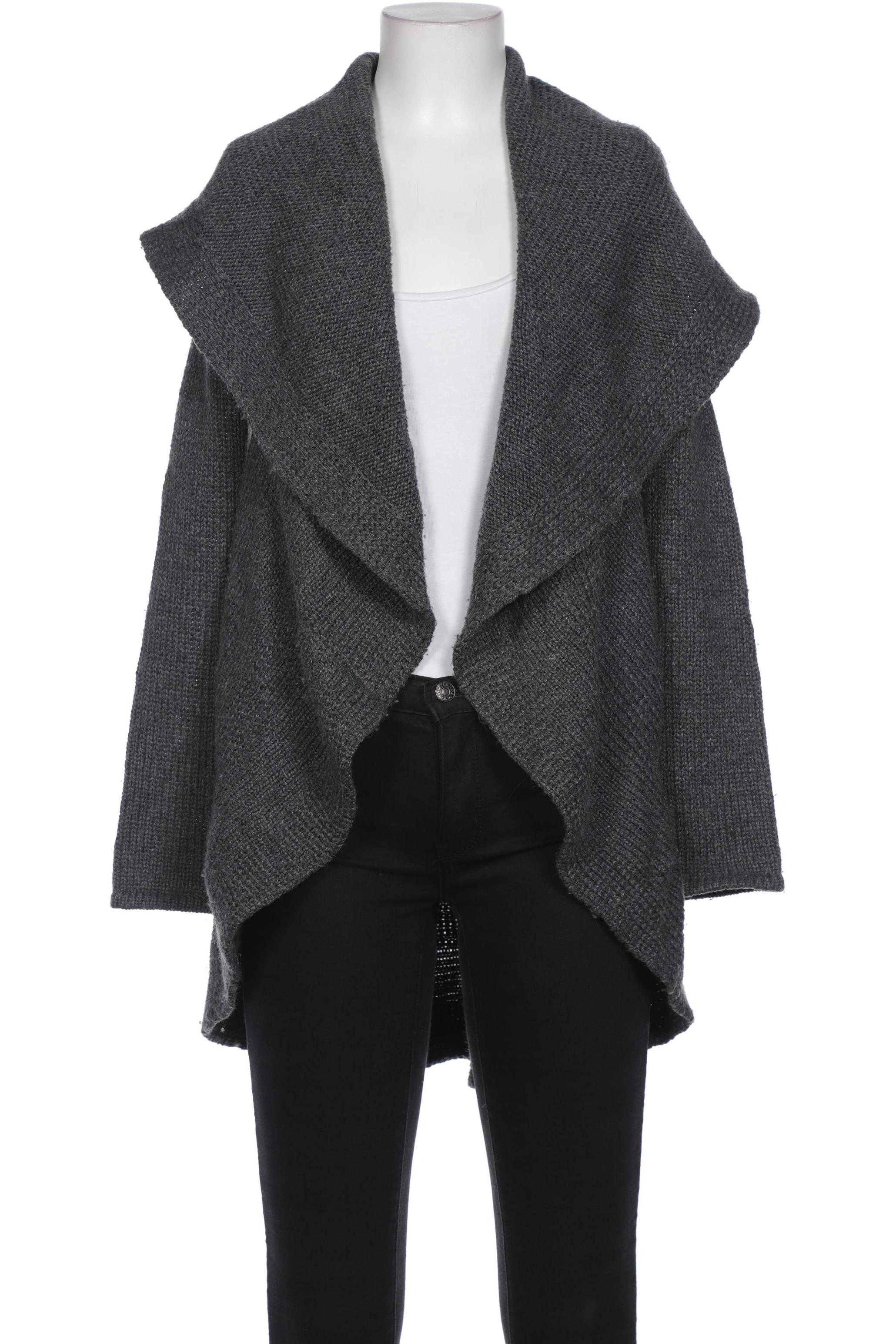 

Hallhuber Damen Strickjacke, grau, Gr. 36