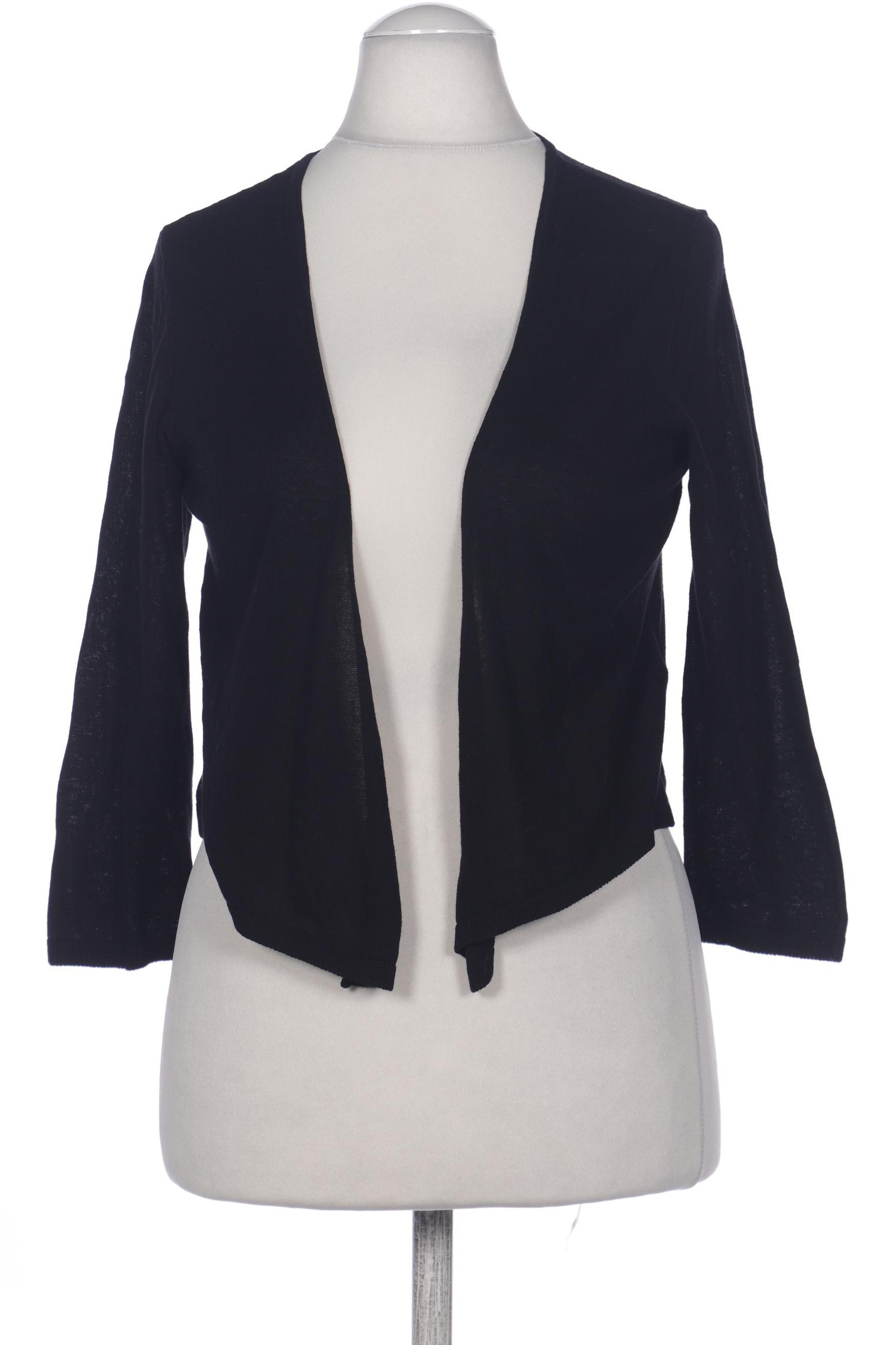 

Hallhuber Damen Strickjacke, schwarz, Gr. 38