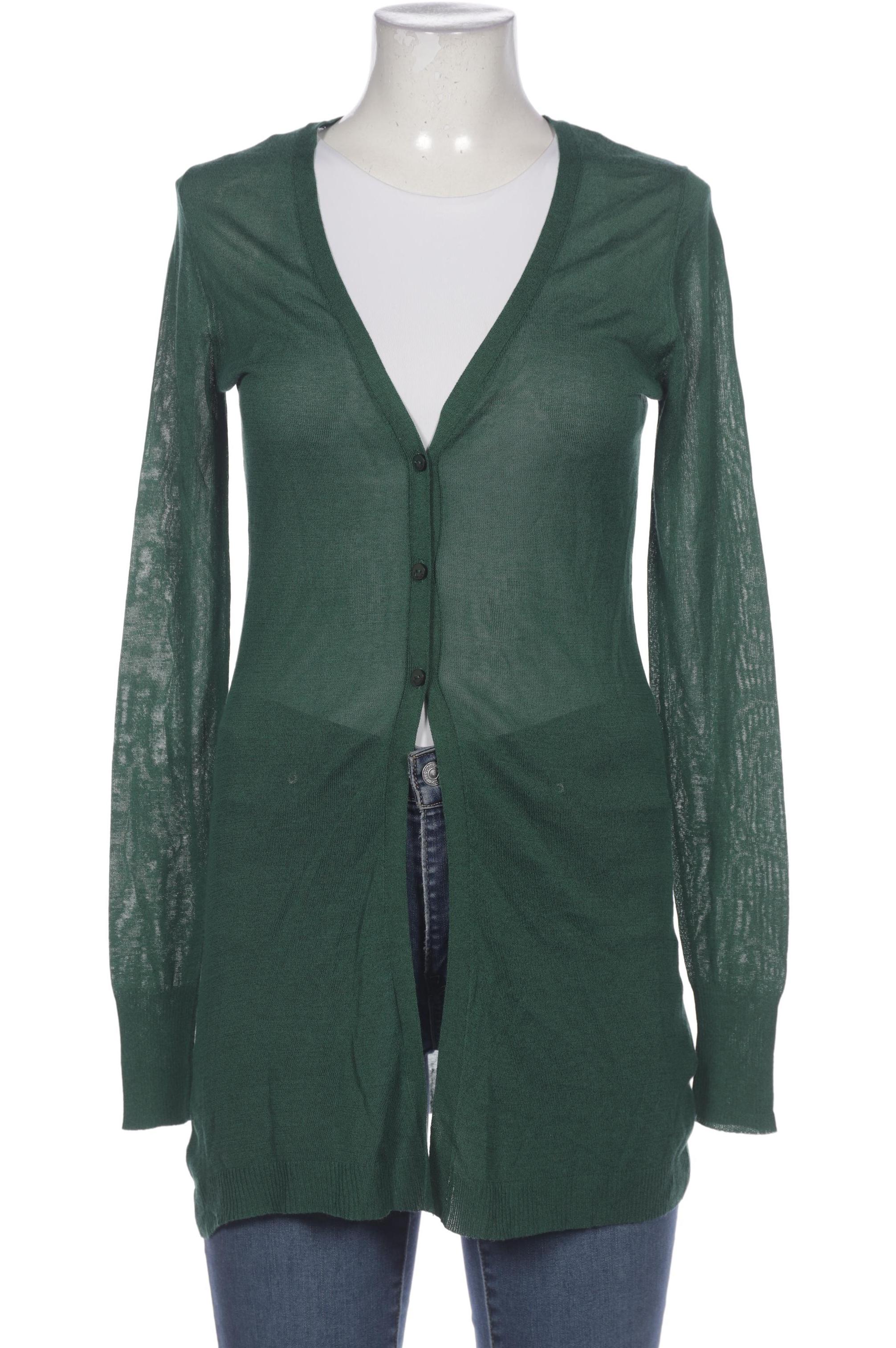 

Hallhuber Damen Strickjacke, grün, Gr. 36