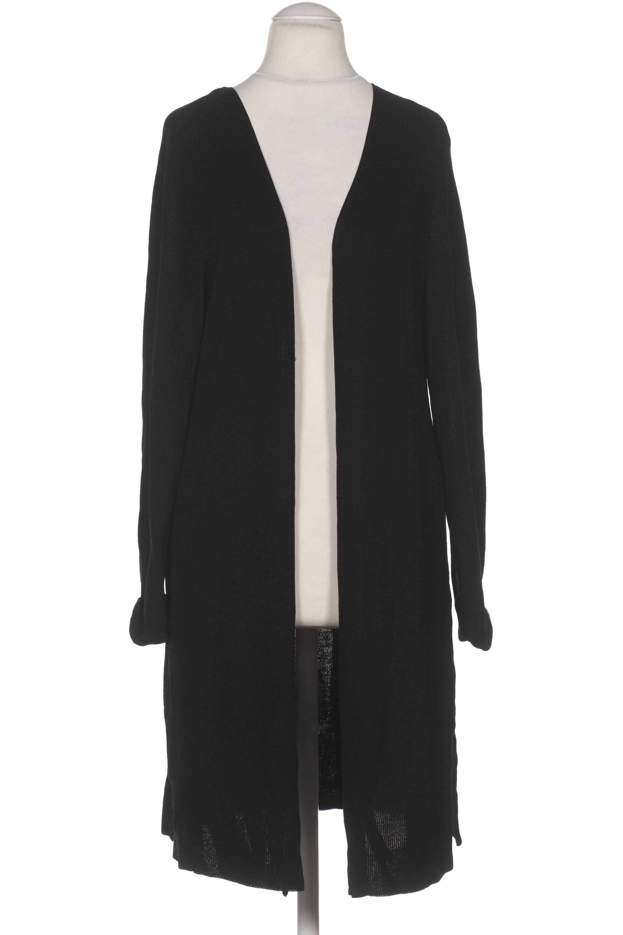 

Hallhuber Damen Strickjacke, schwarz, Gr. 38