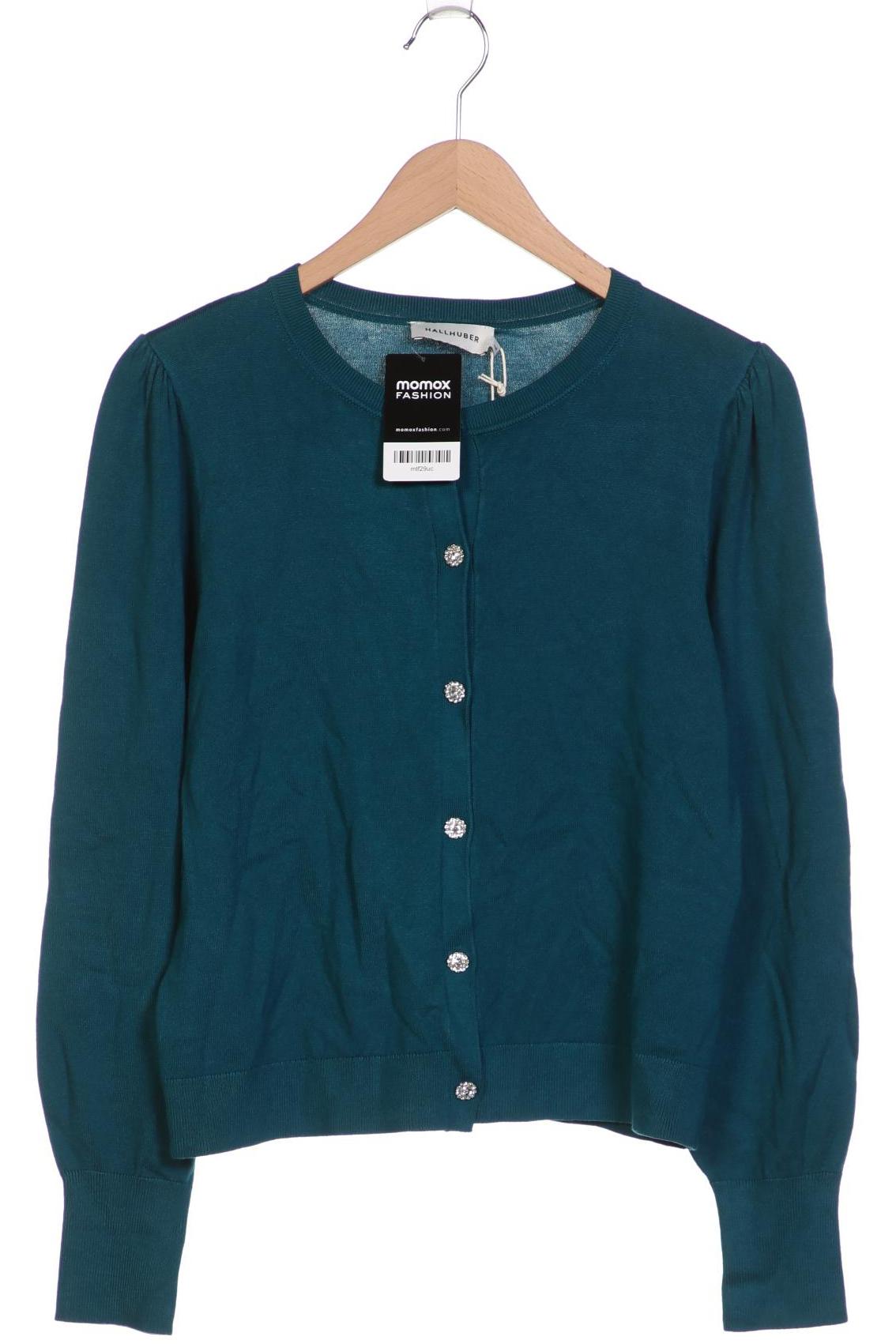 

Hallhuber Damen Strickjacke, türkis, Gr. 42