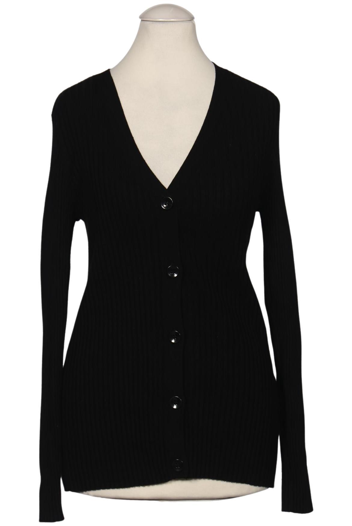 

Hallhuber Damen Strickjacke, schwarz, Gr. 36