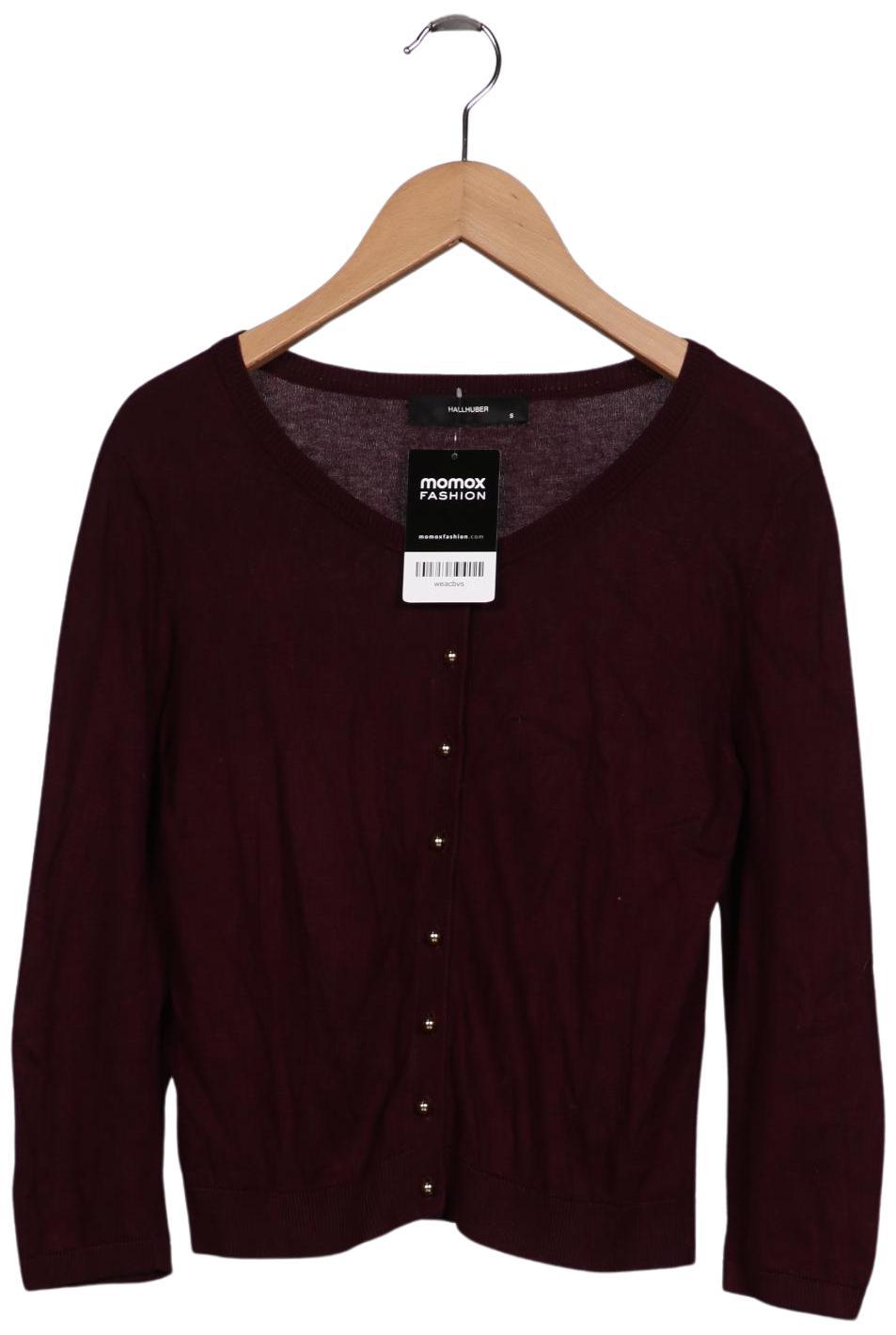 

Hallhuber Damen Strickjacke, bordeaux, Gr. 36