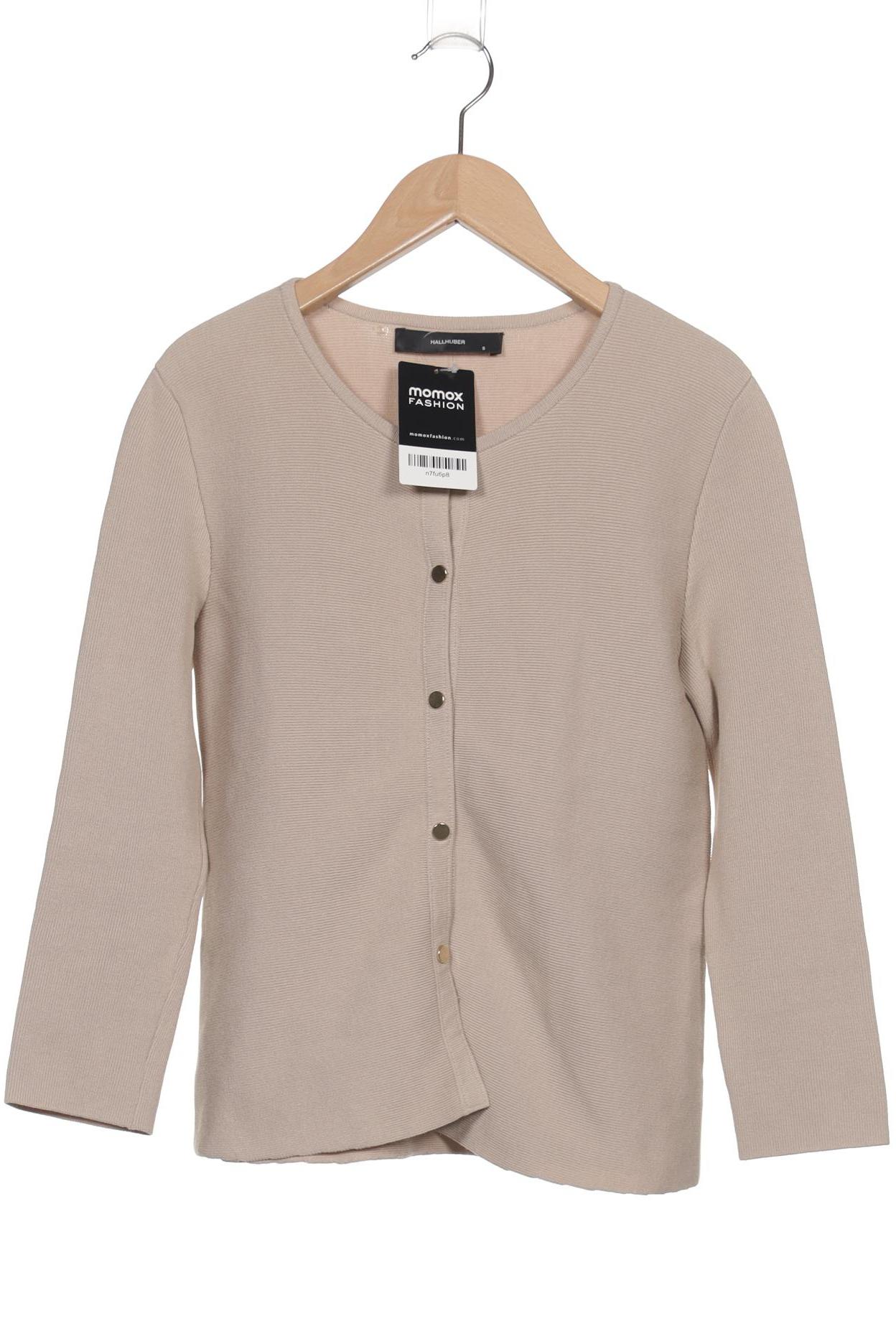

Hallhuber Damen Strickjacke, beige, Gr. 36