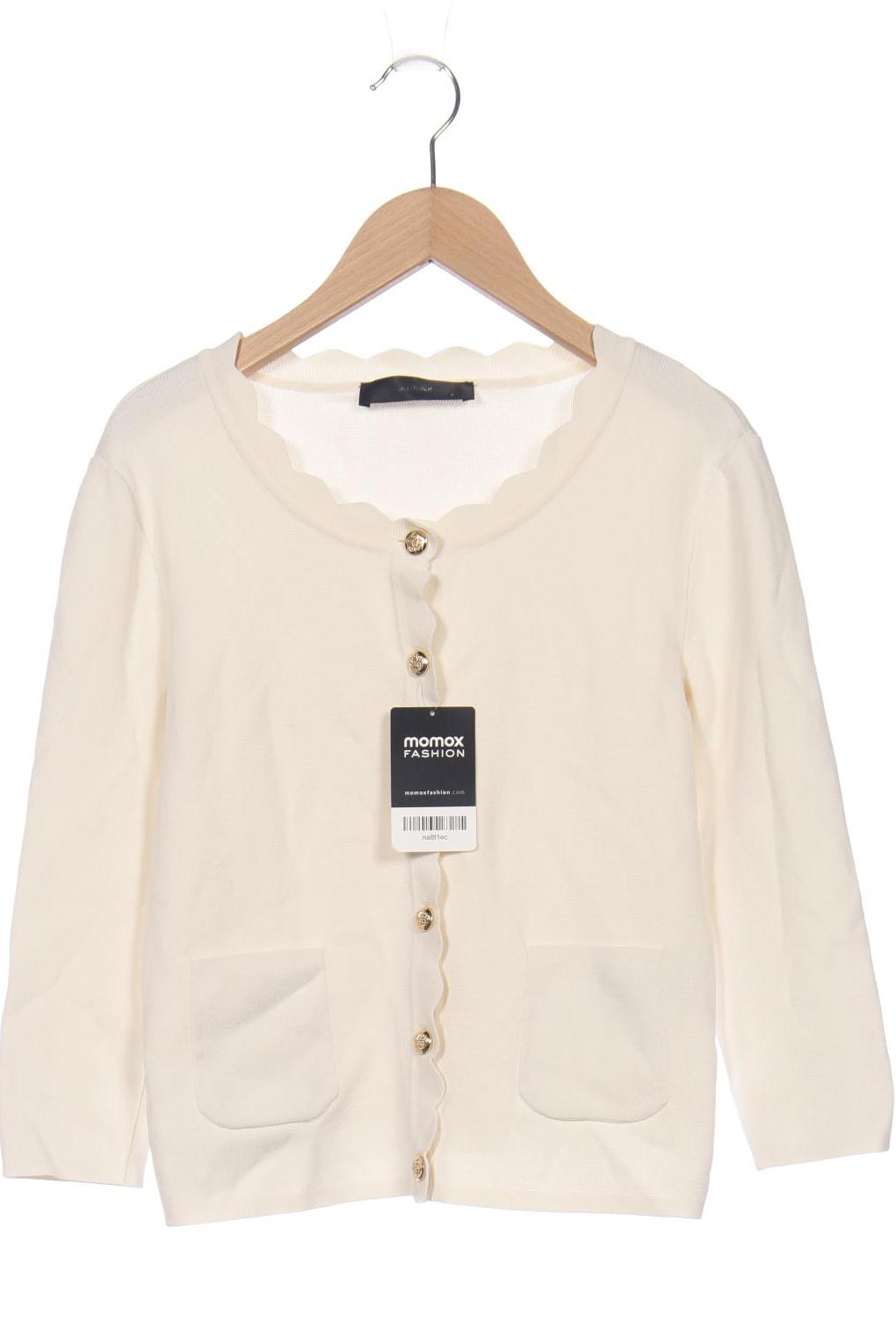 

Hallhuber Damen Strickjacke, cremeweiß, Gr. 36