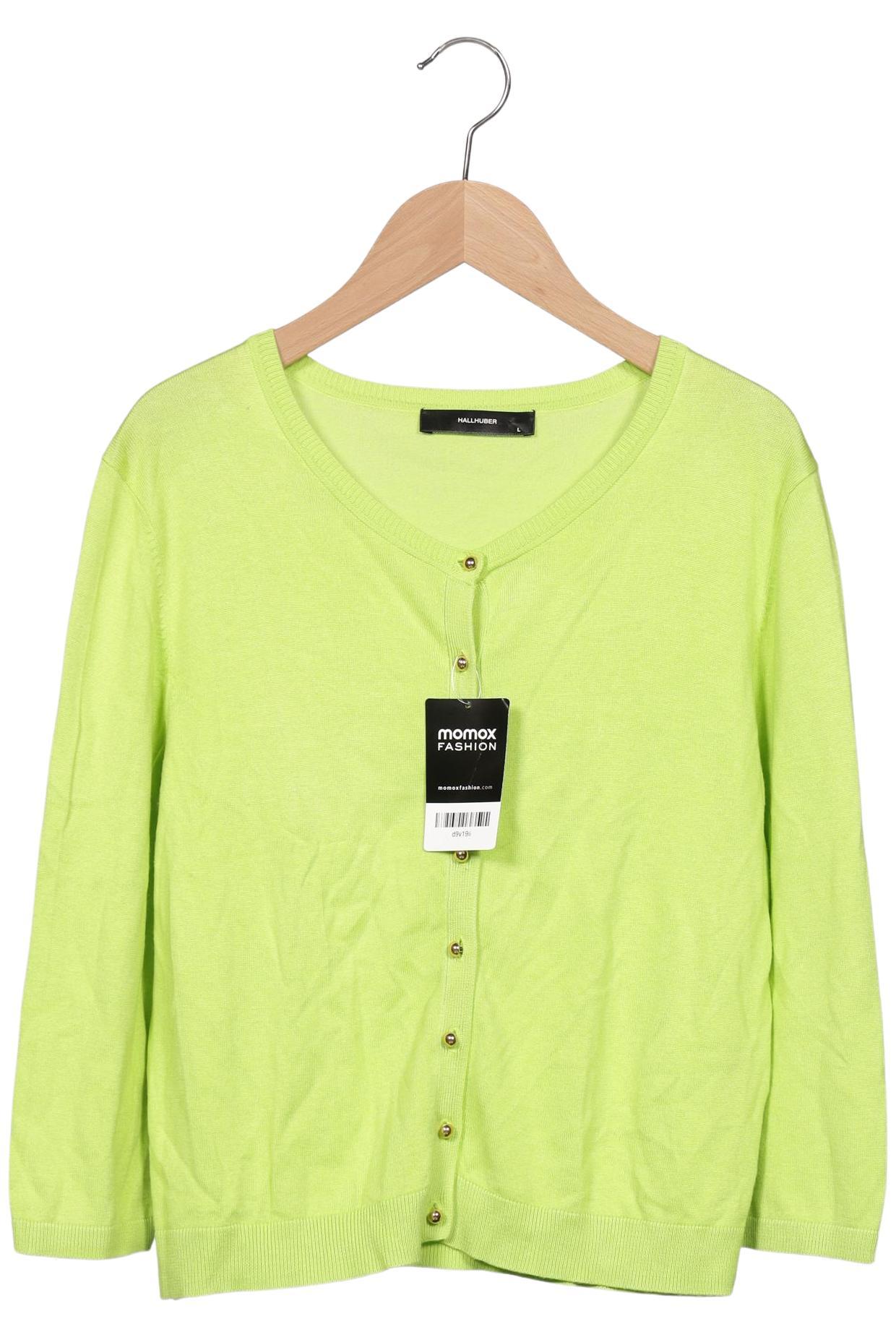 

Hallhuber Damen Strickjacke, hellgrün, Gr. 42