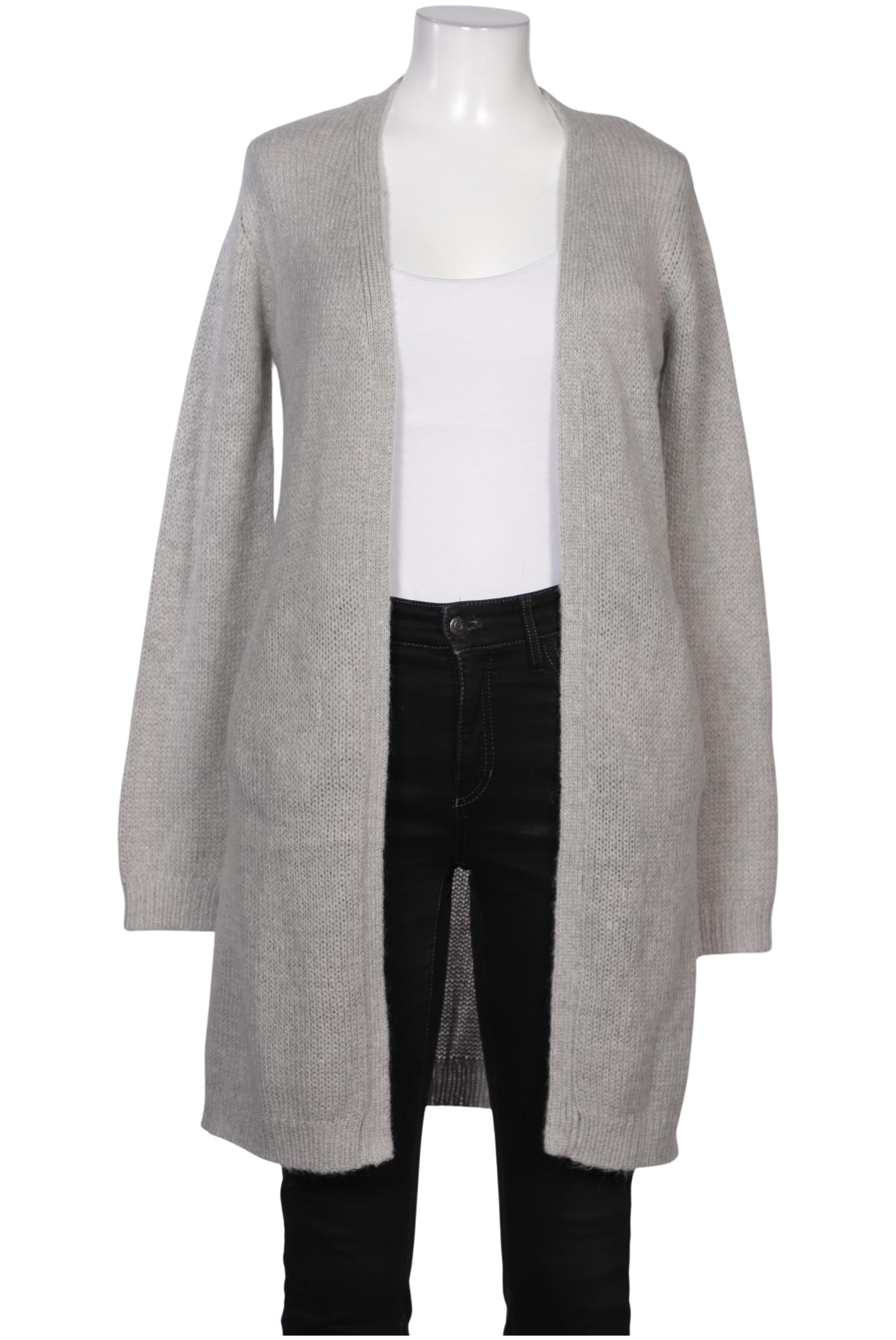 

Hallhuber Damen Strickjacke, grau, Gr. 38