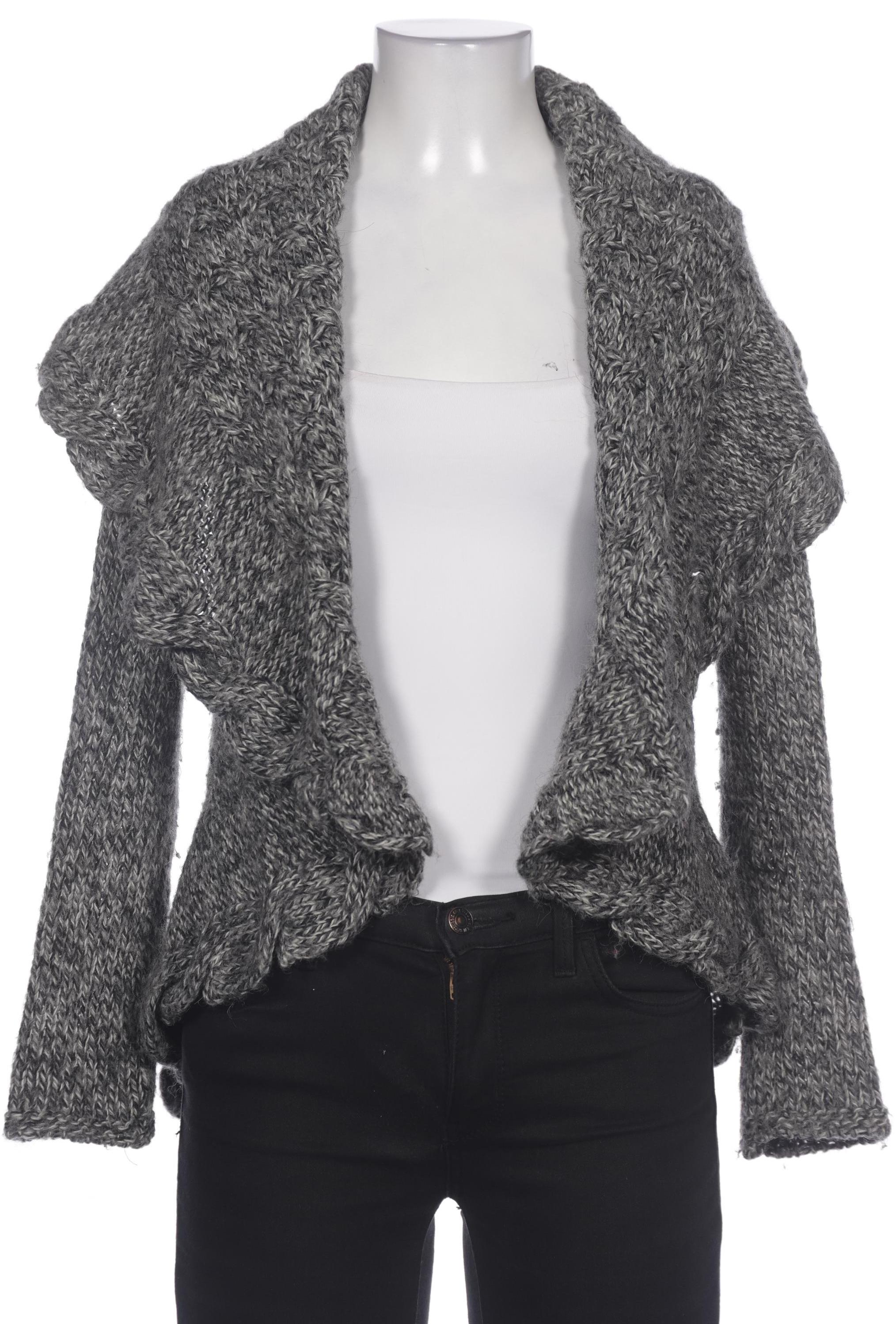 

Hallhuber Damen Strickjacke, grau, Gr. 36