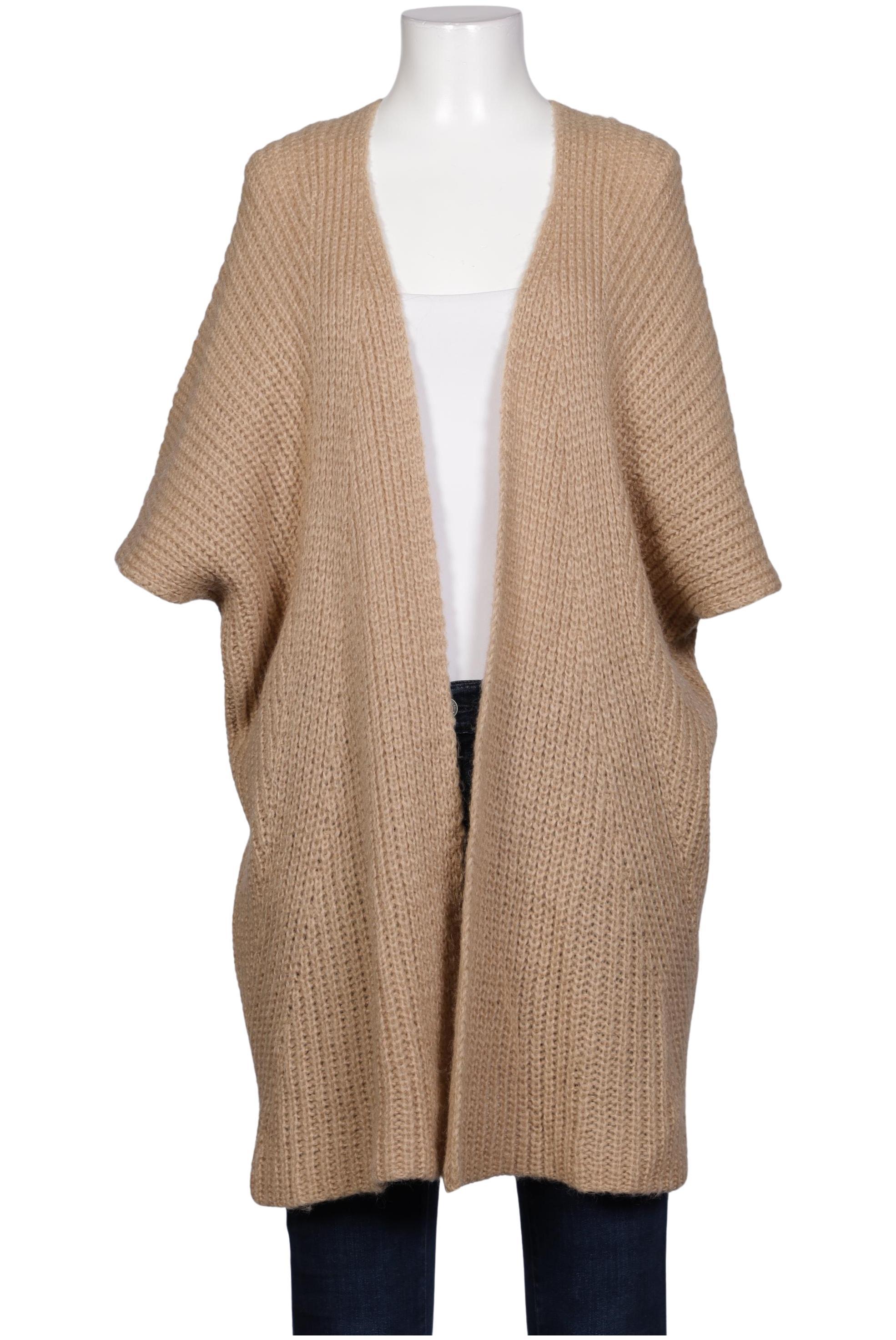 

Hallhuber Damen Strickjacke, beige, Gr. 36