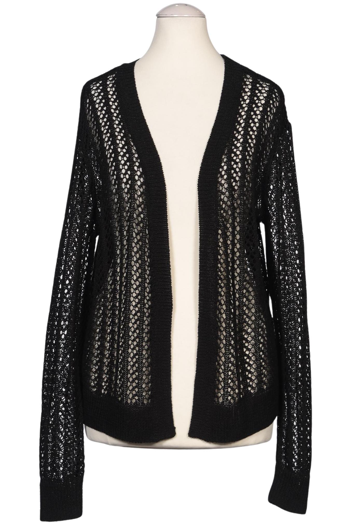 

Hallhuber Damen Strickjacke, schwarz, Gr. 36