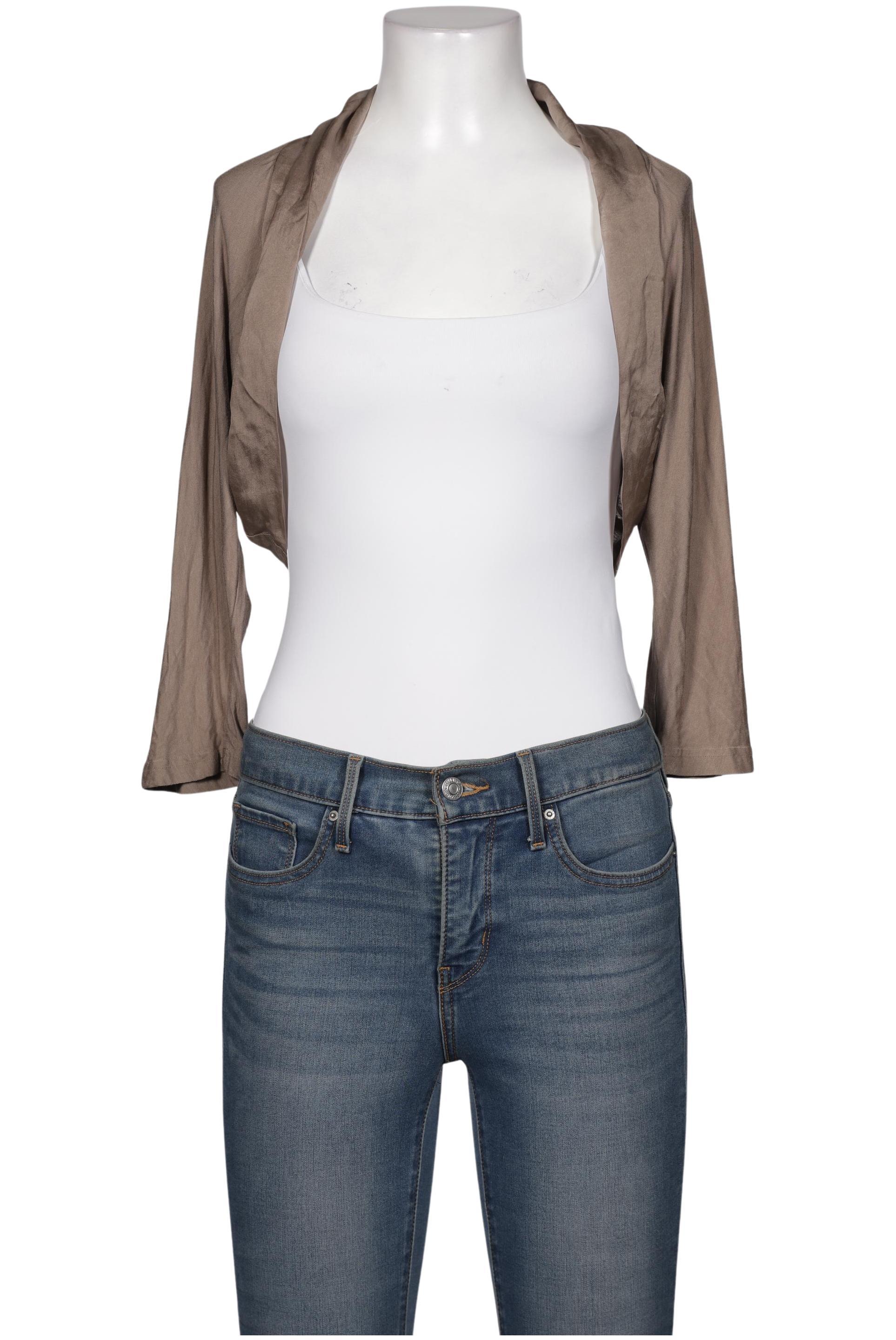 

Hallhuber Damen Strickjacke, beige, Gr. 36