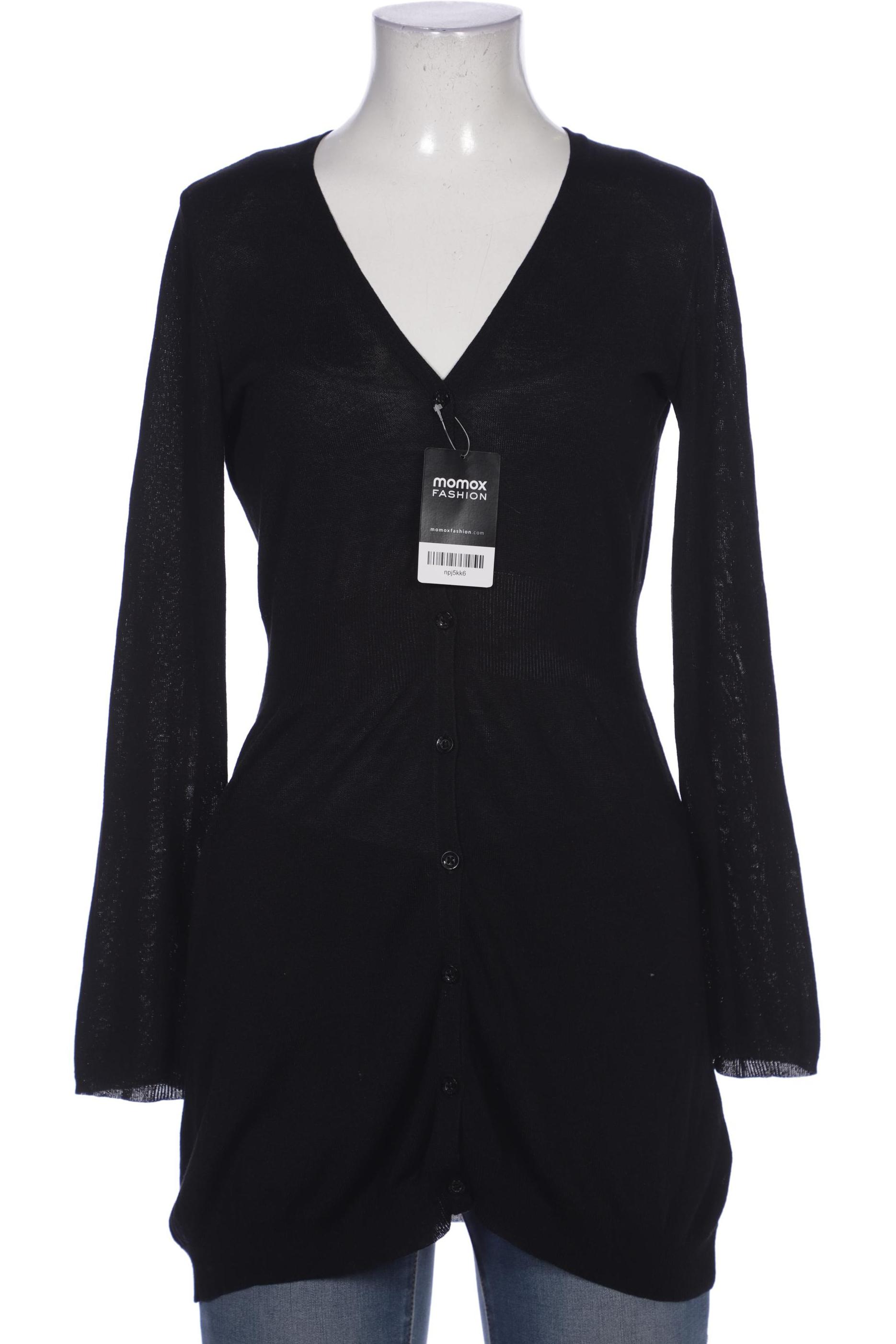 

Hallhuber Damen Strickjacke, schwarz, Gr. 34
