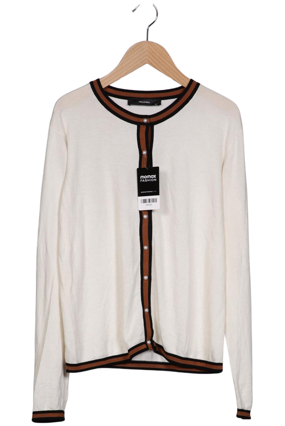 

Hallhuber Damen Strickjacke, cremeweiß, Gr. 44