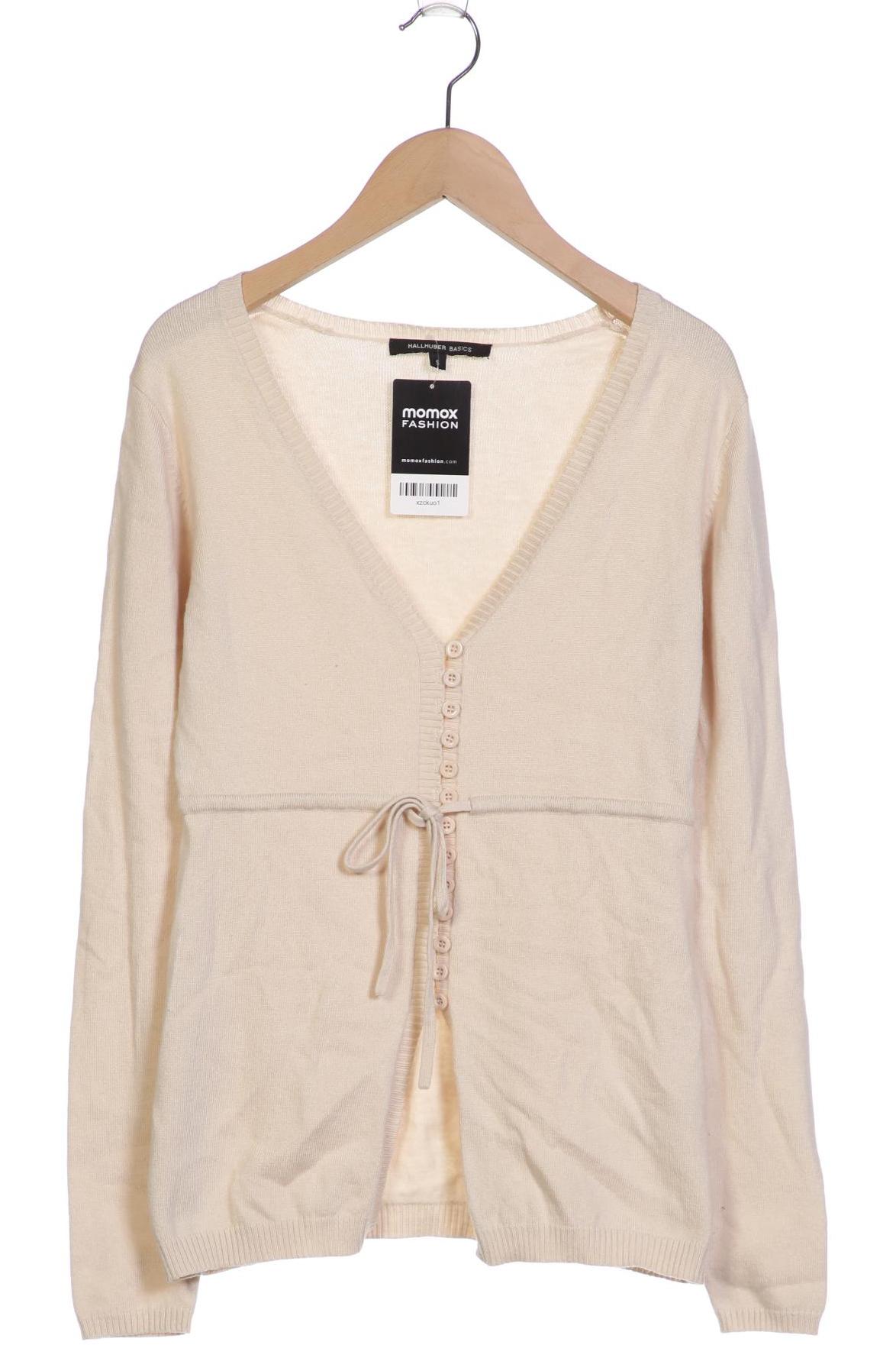 

Hallhuber Damen Strickjacke, beige, Gr. 36