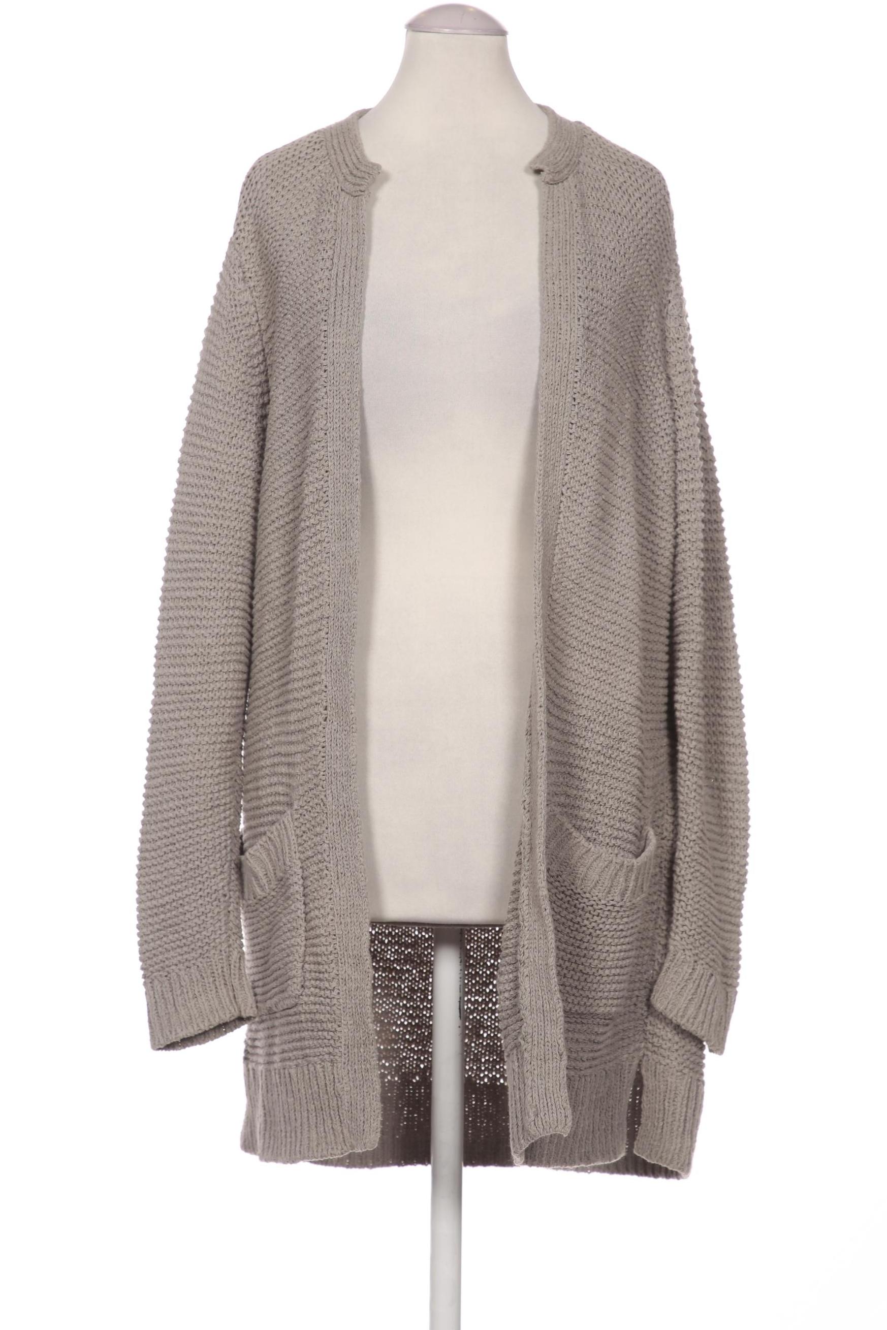 

Hallhuber Damen Strickjacke, grau, Gr. 34