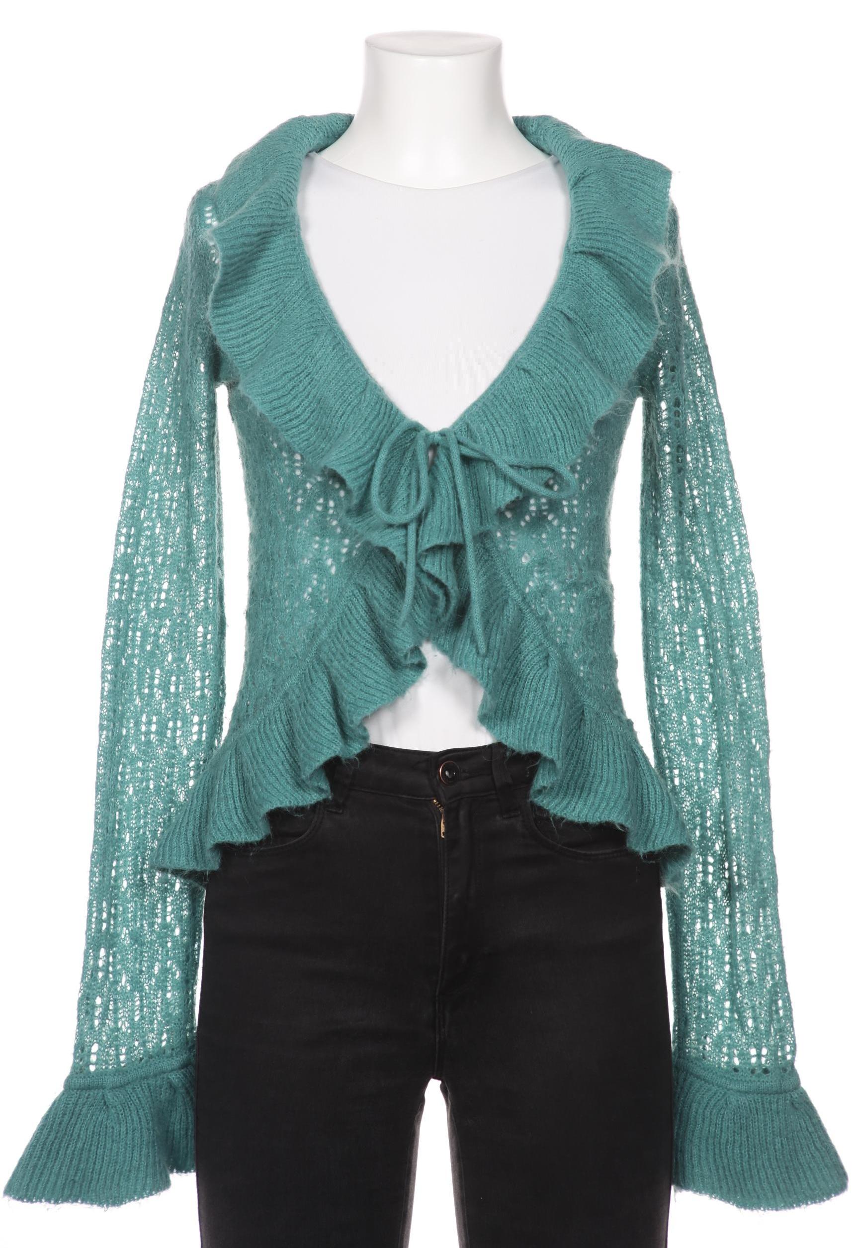 

Hallhuber Damen Strickjacke, türkis, Gr. 36
