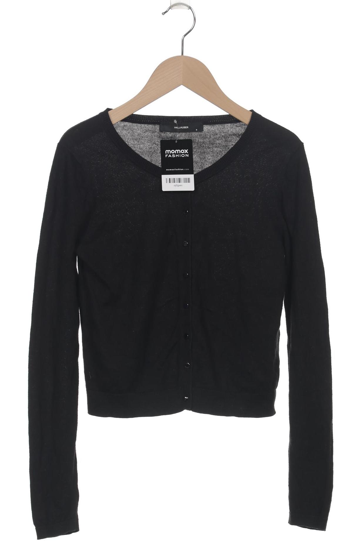 

Hallhuber Damen Strickjacke, schwarz, Gr. 36
