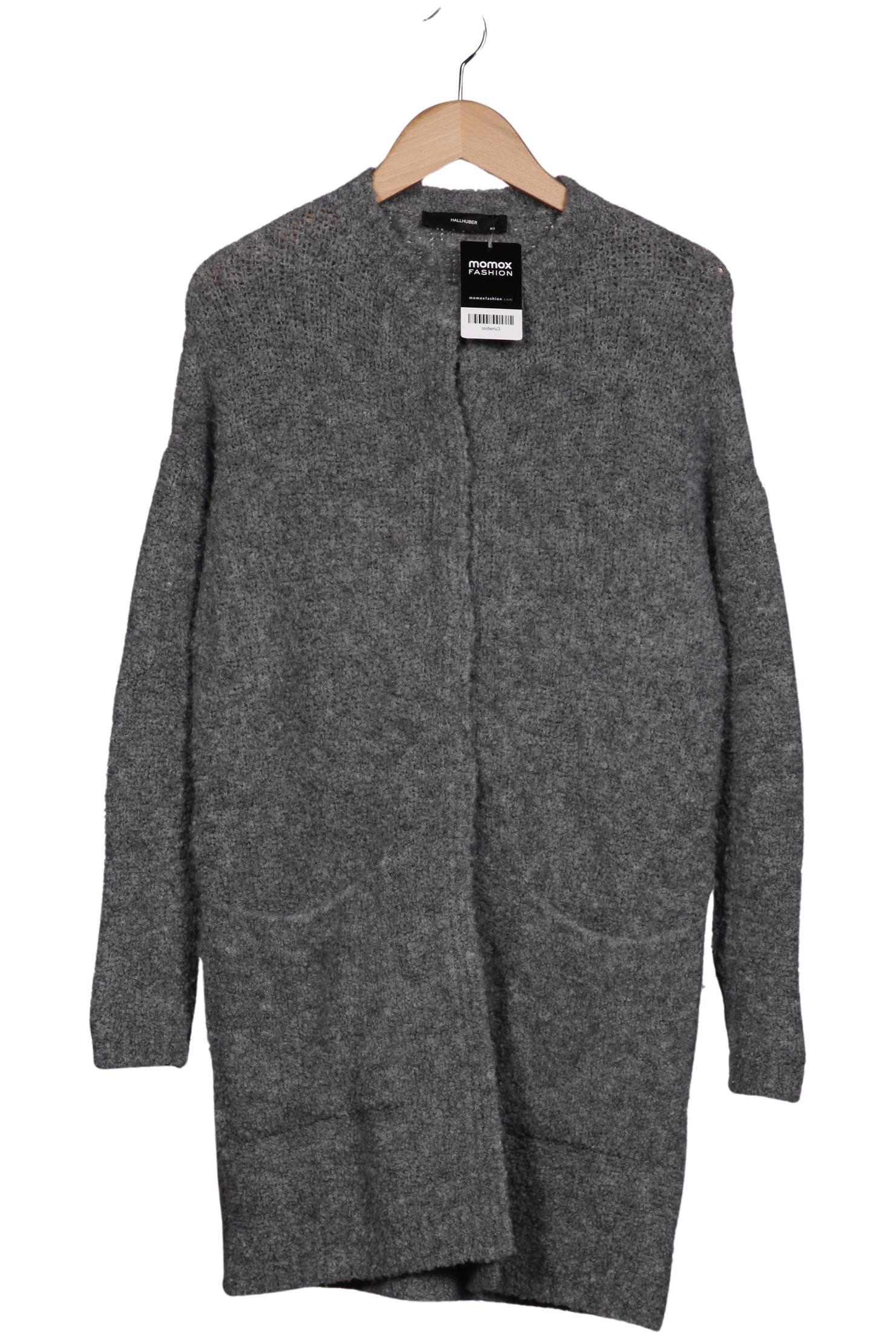 

Hallhuber Damen Strickjacke, grau, Gr. 34