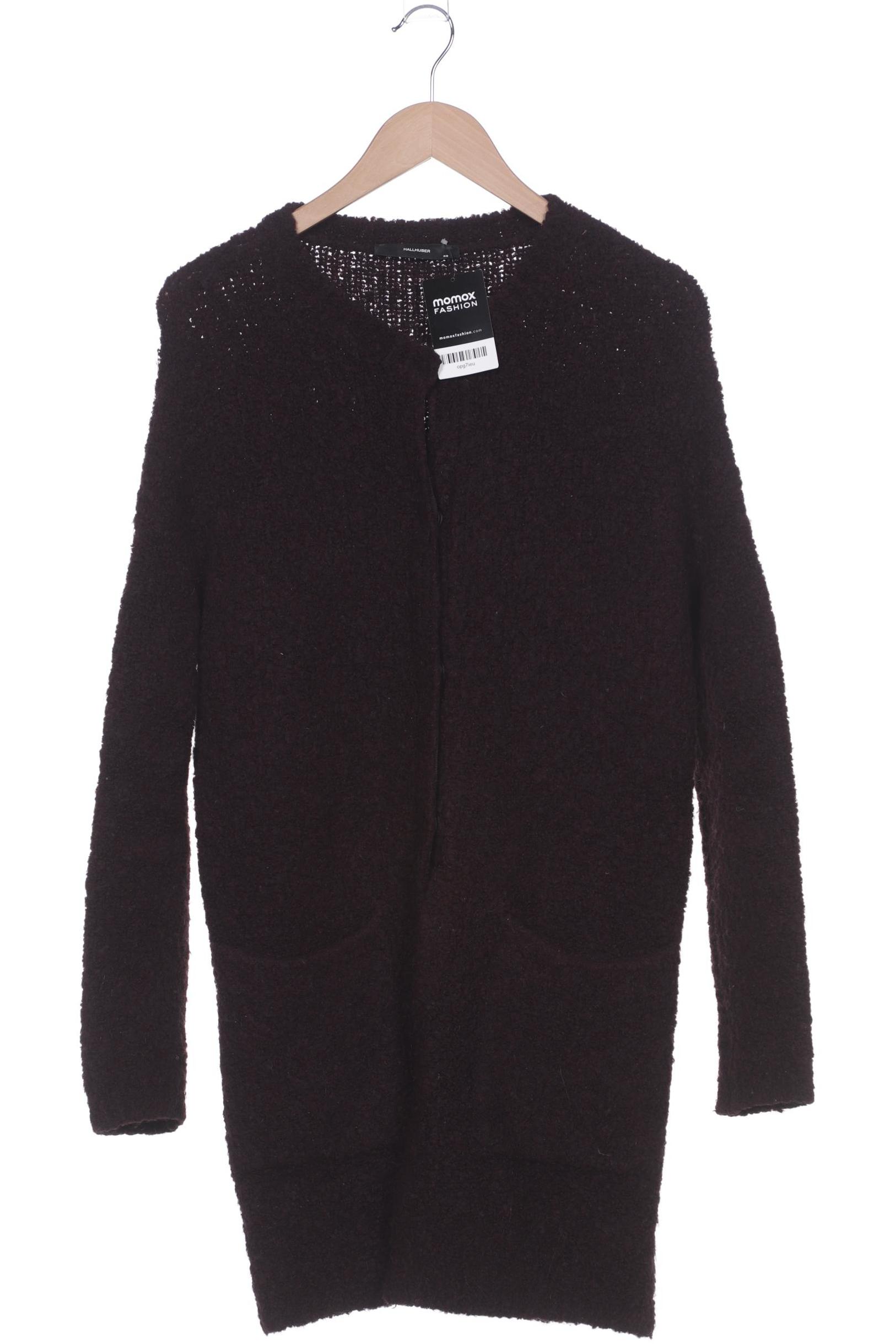 

Hallhuber Damen Strickjacke, braun, Gr. 34