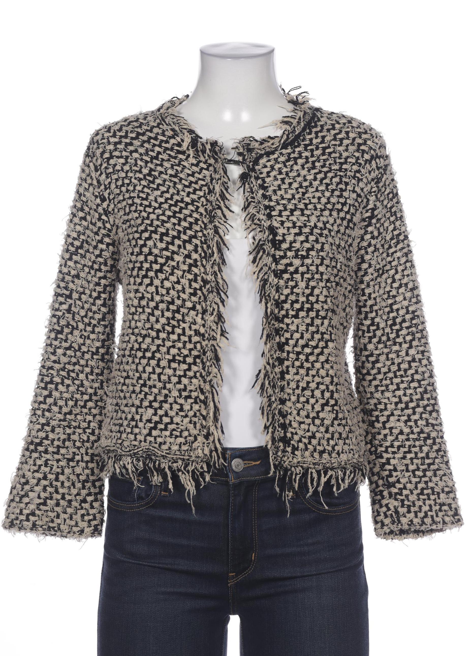 

Hallhuber Damen Strickjacke, schwarz, Gr. 38
