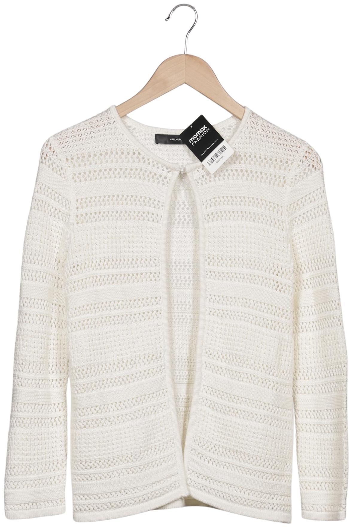 

Hallhuber Damen Strickjacke, cremeweiß, Gr. 34