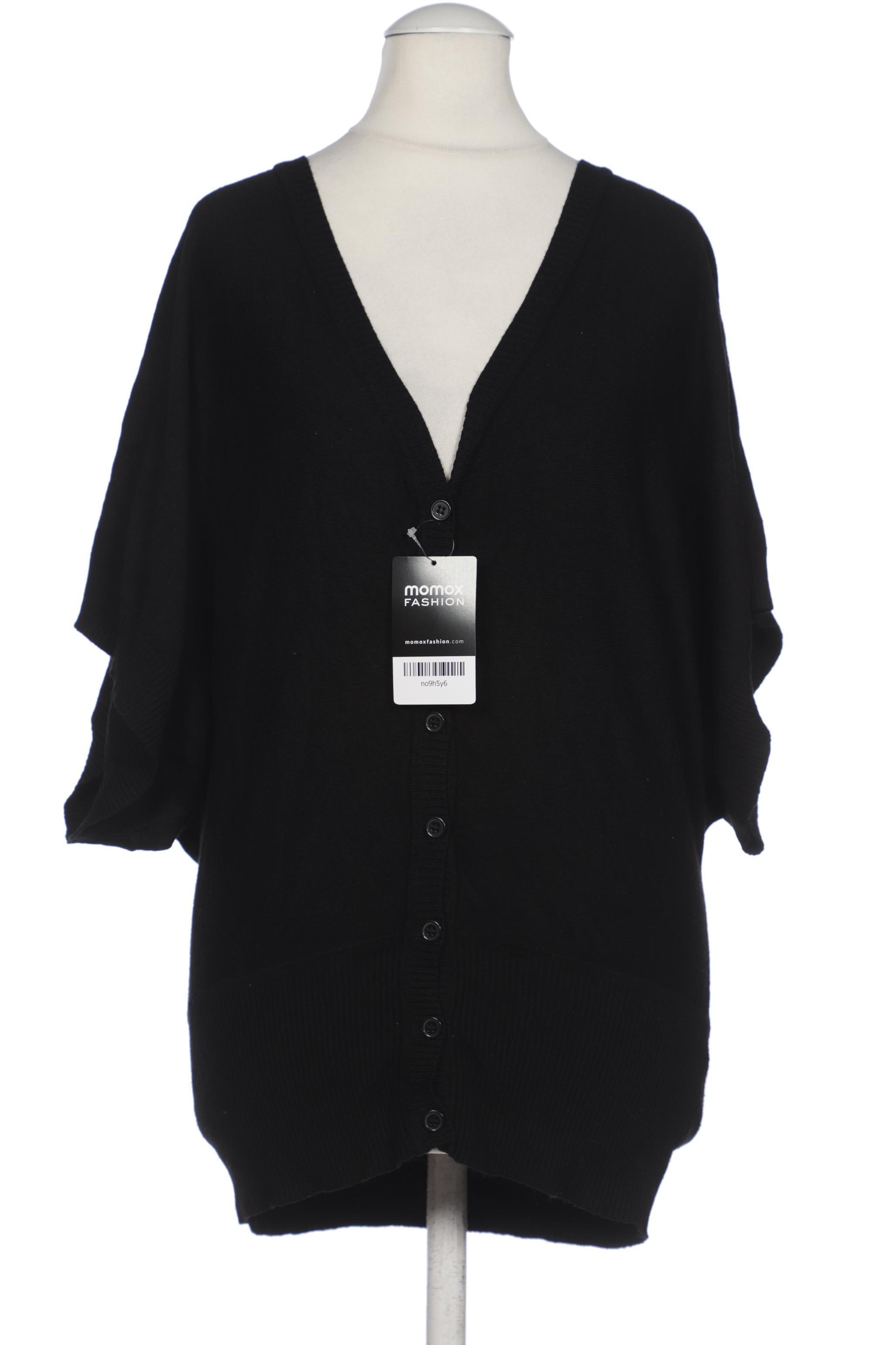 

Hallhuber Damen Strickjacke, schwarz, Gr. 34
