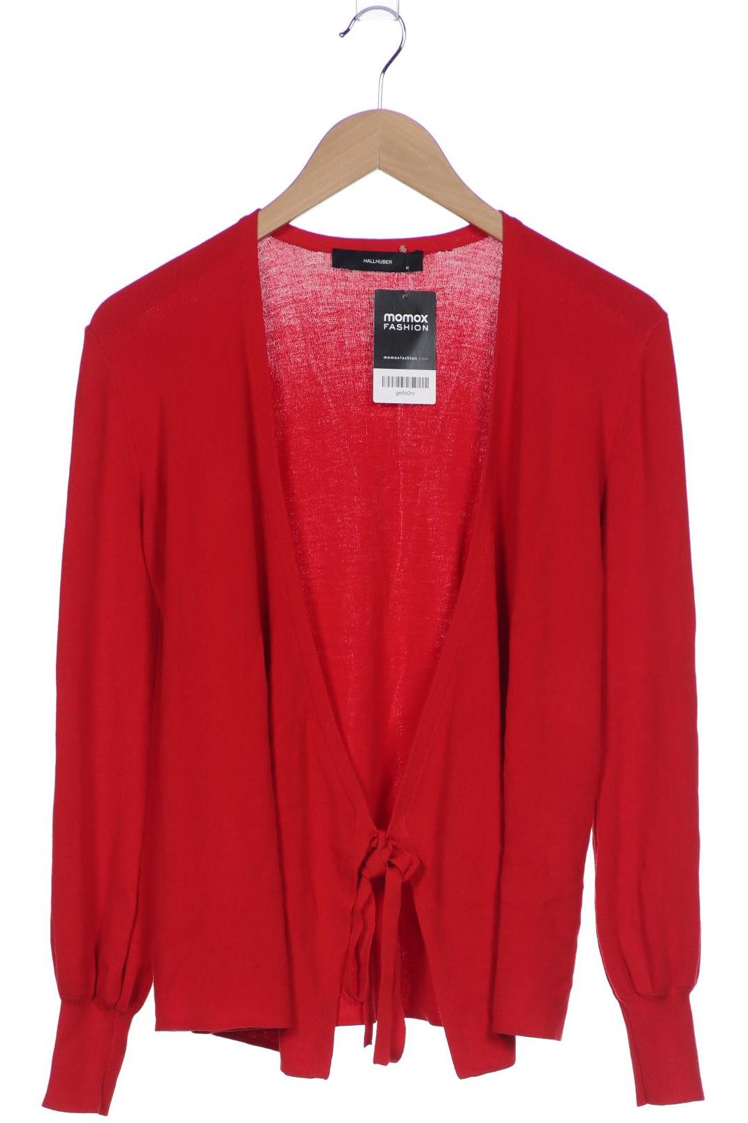 

Hallhuber Damen Strickjacke, rot, Gr. 38