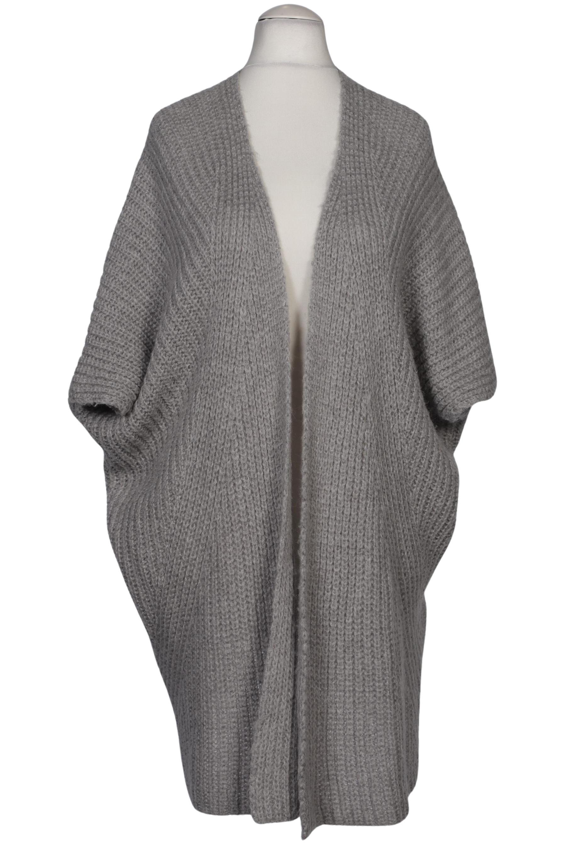 

Hallhuber Damen Strickjacke, grau, Gr. 36