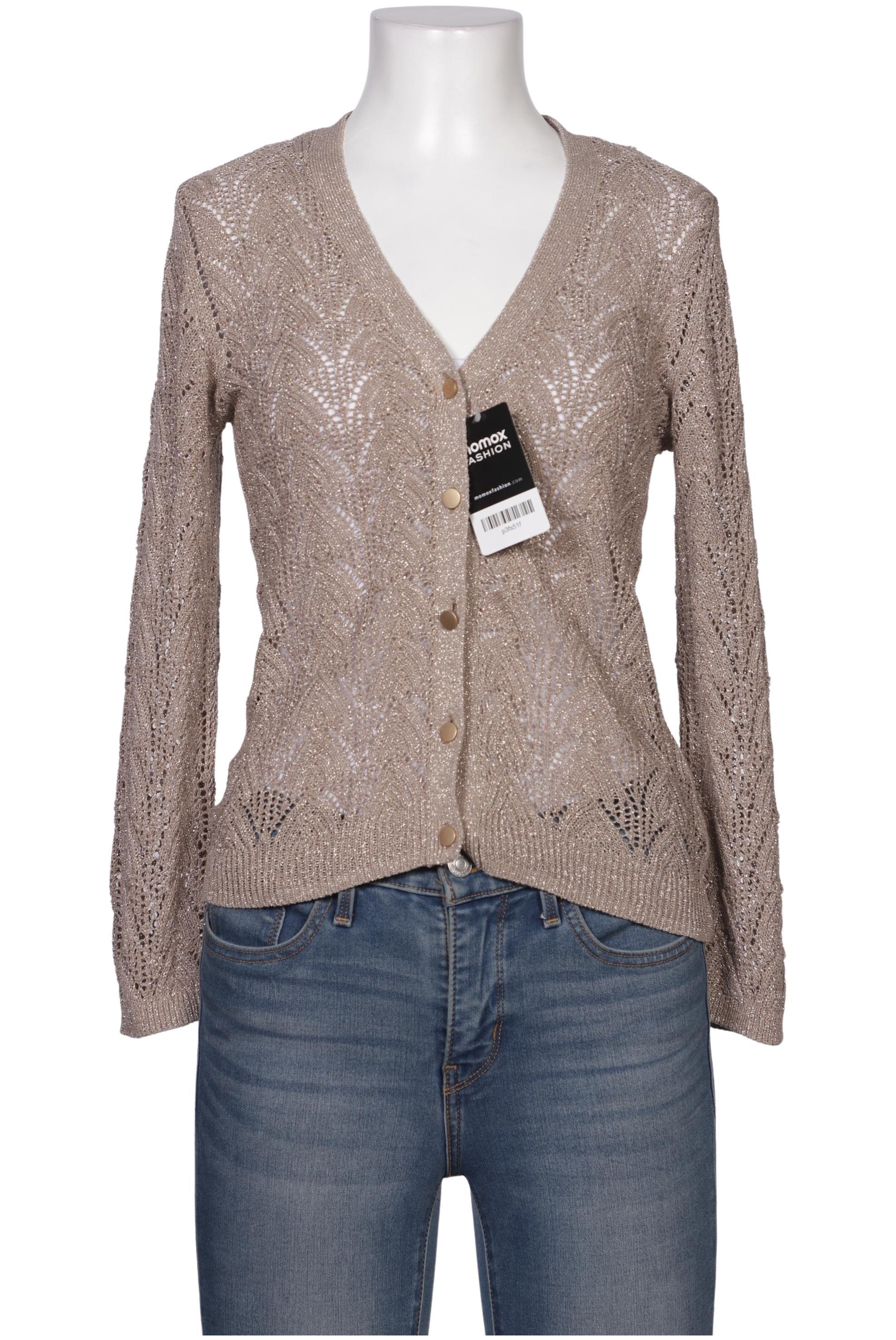 

Hallhuber Damen Strickjacke, braun, Gr. 38