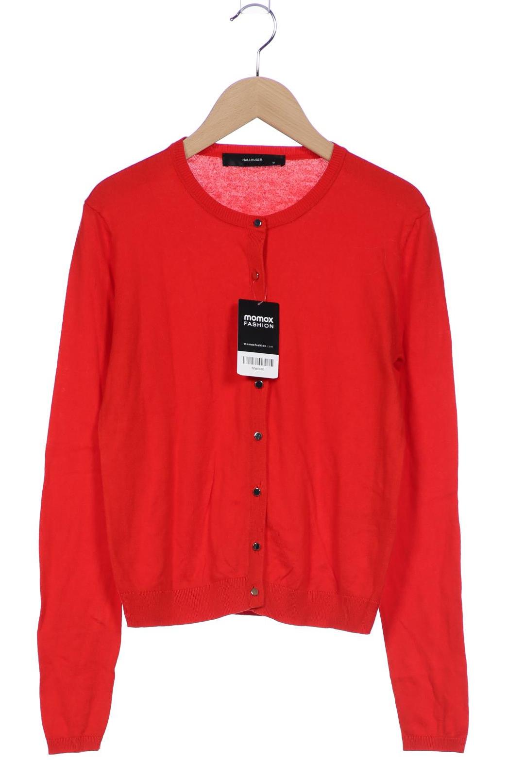 

Hallhuber Damen Strickjacke, rot, Gr. 38