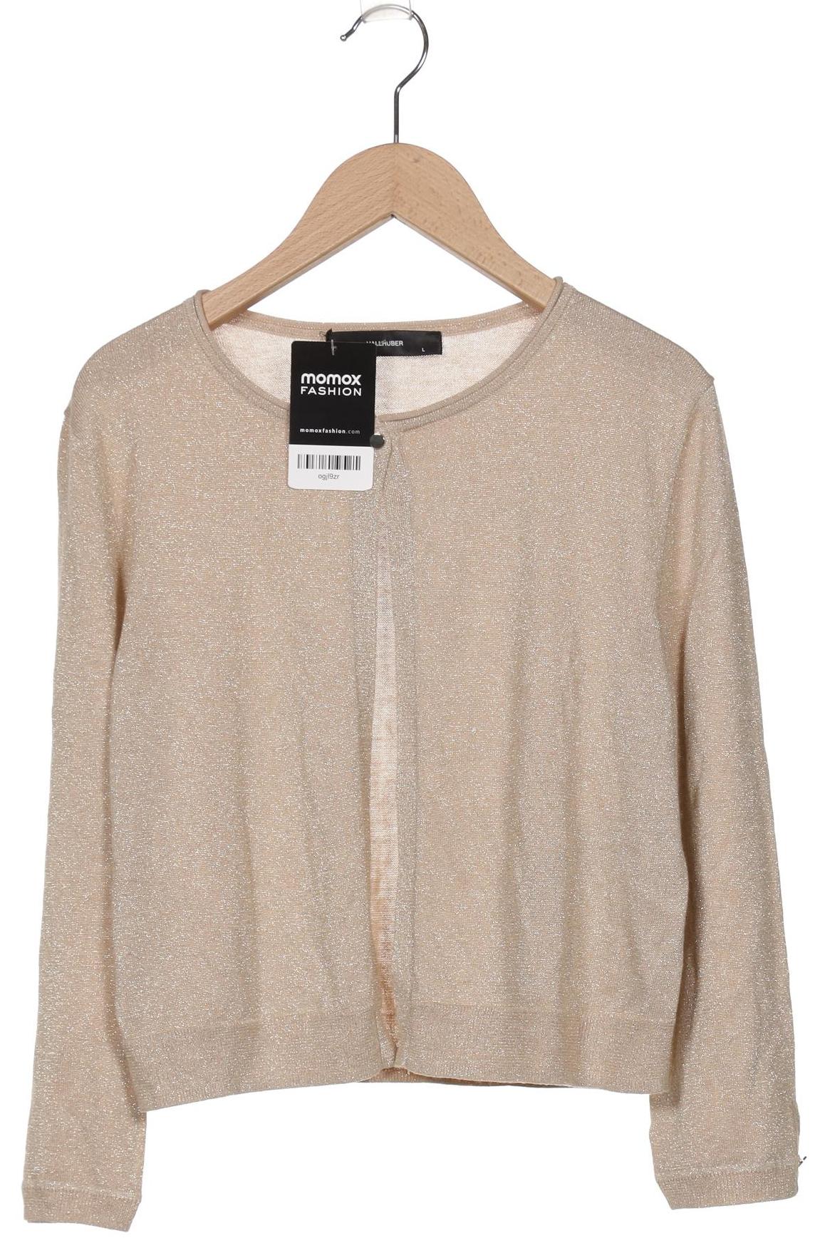 

Hallhuber Damen Strickjacke, beige, Gr. 42