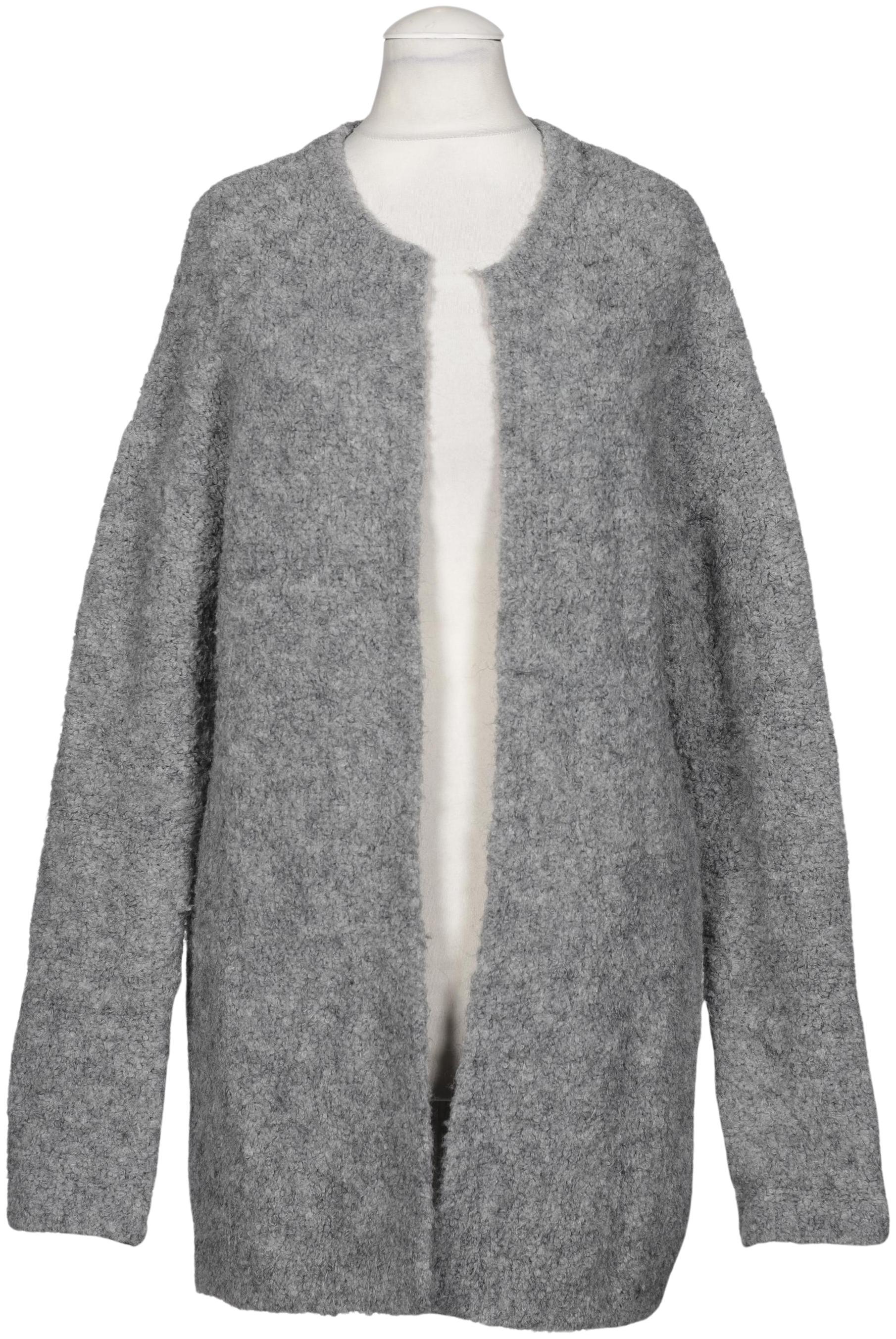 

Hallhuber Damen Strickjacke, grau, Gr. 34