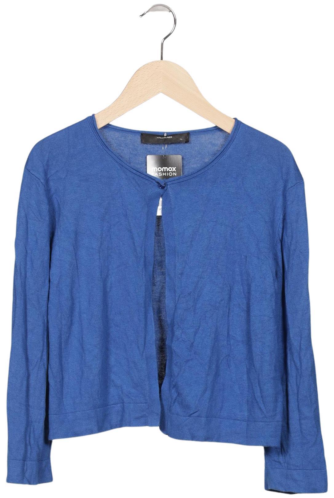 

Hallhuber Damen Strickjacke, blau, Gr. 44