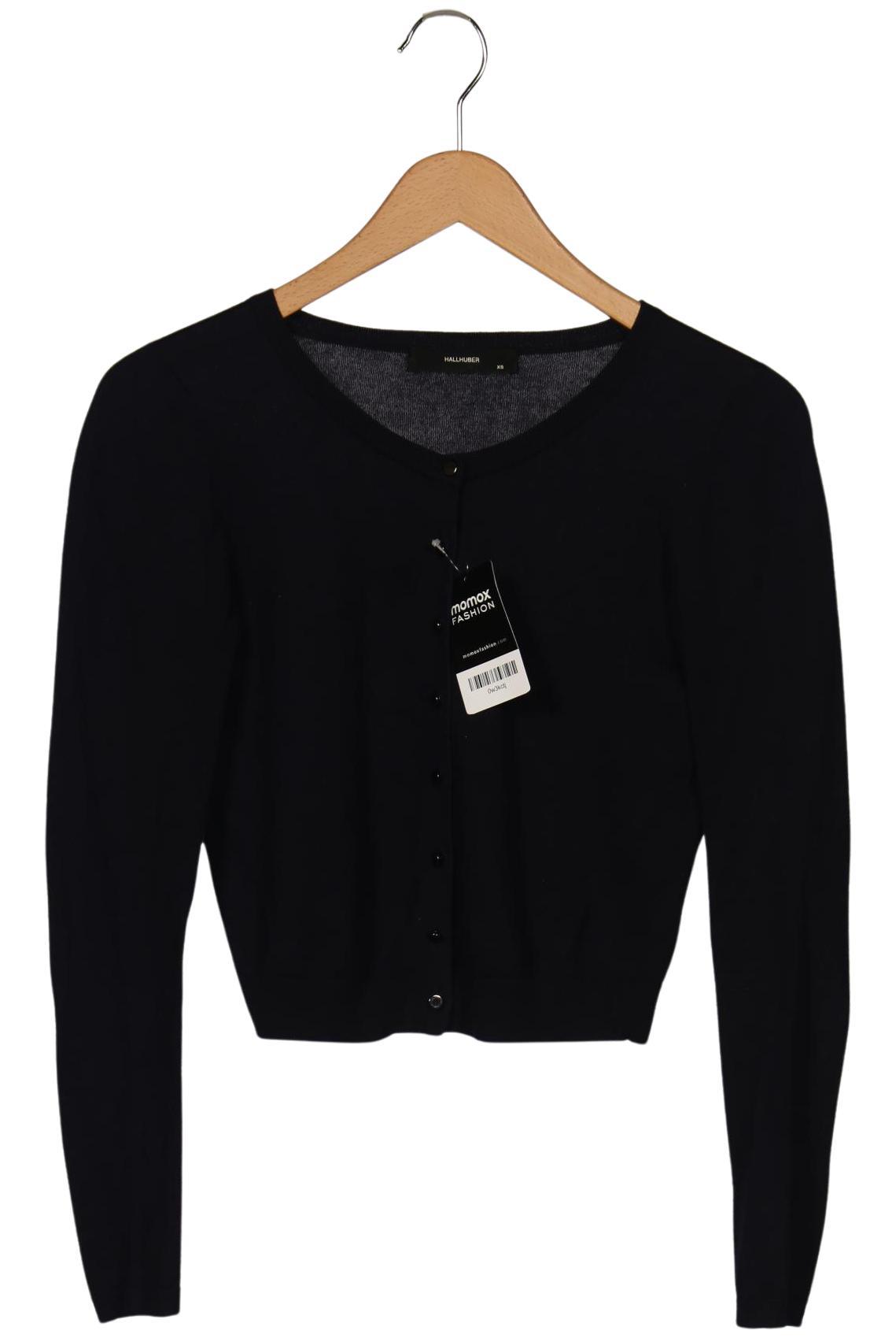 

Hallhuber Damen Strickjacke, marineblau, Gr. 34