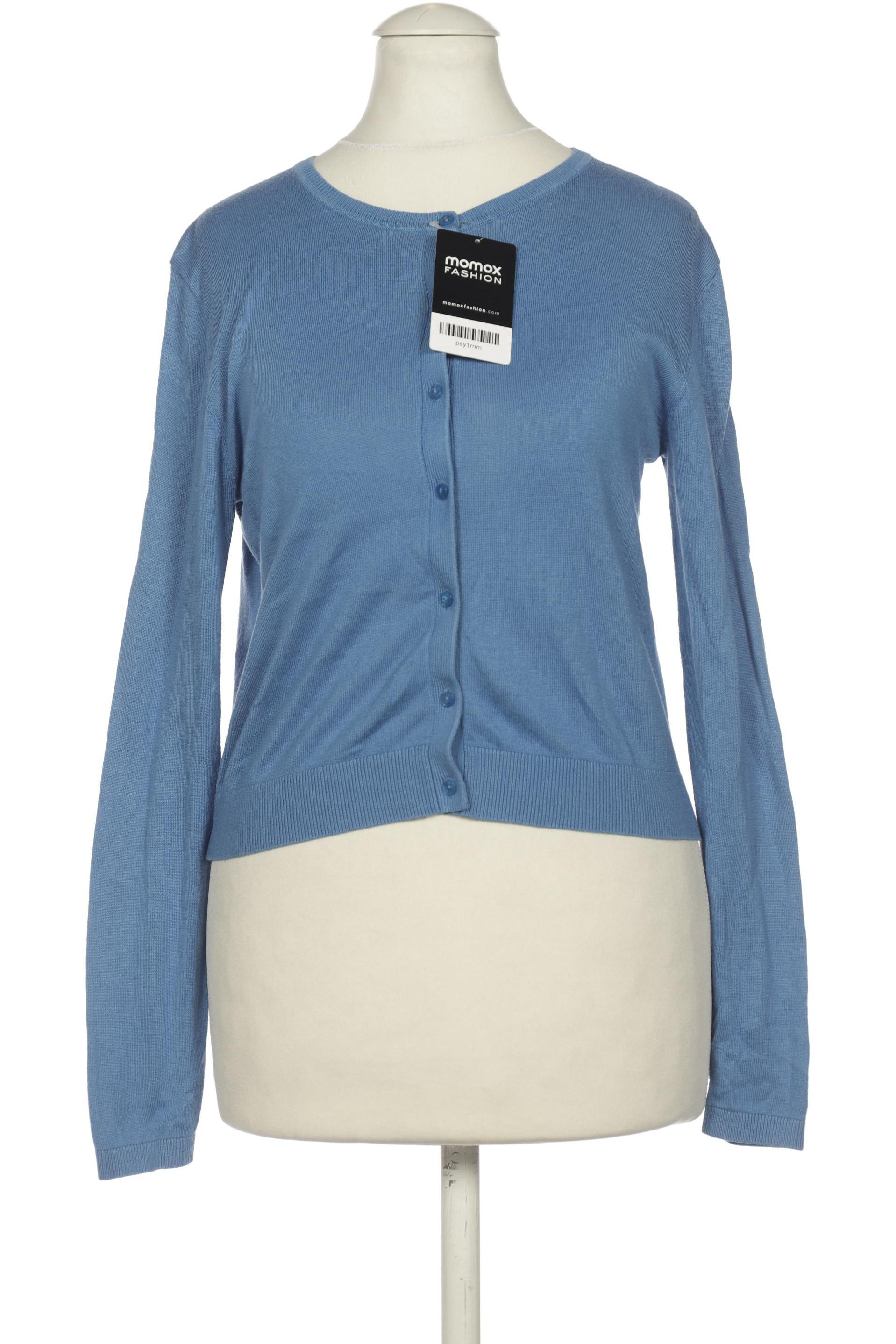 

Hallhuber Damen Strickjacke, blau, Gr. 34